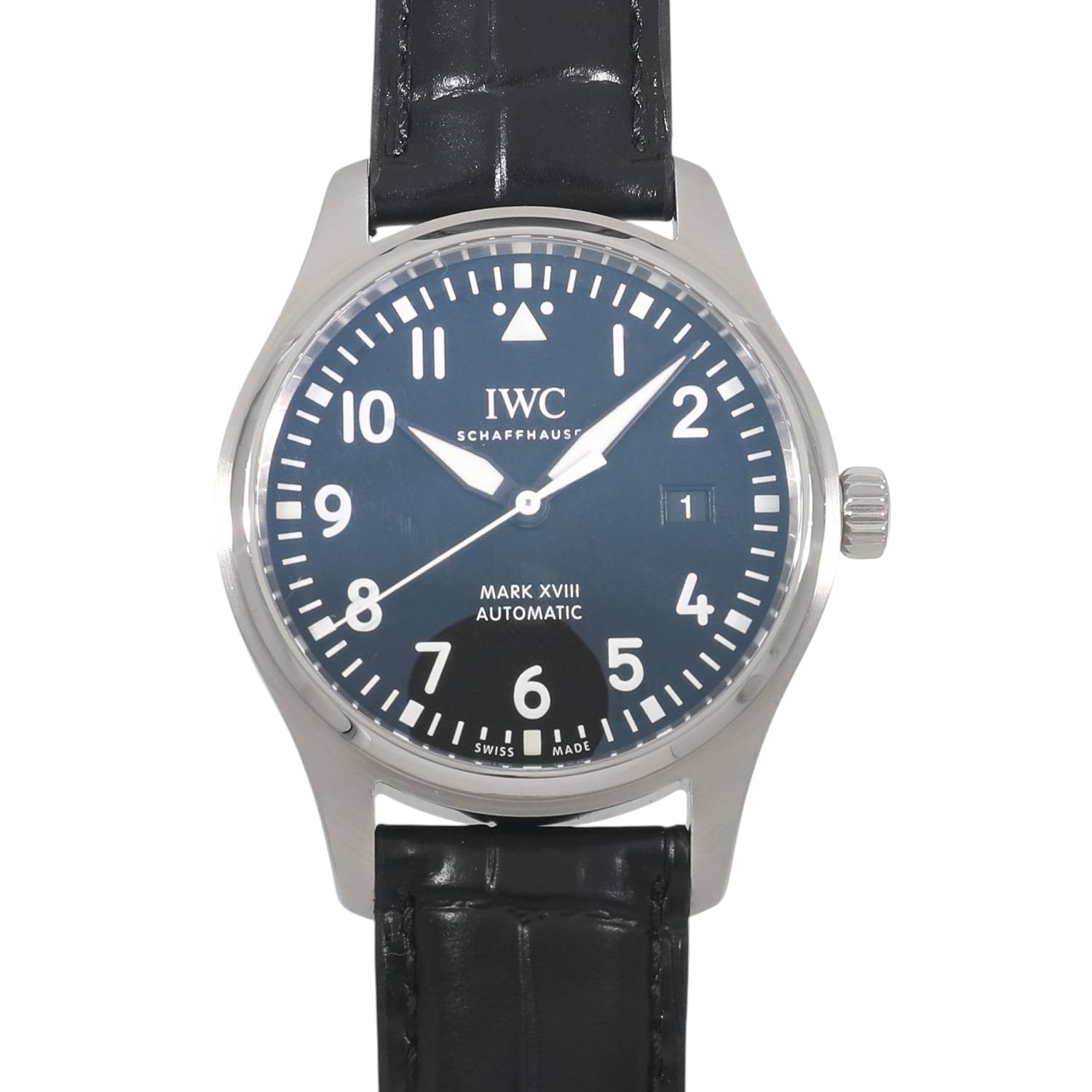 [中古]IWC パイロットウォッチ マーク XVIII IW327001 ブラック メンズ