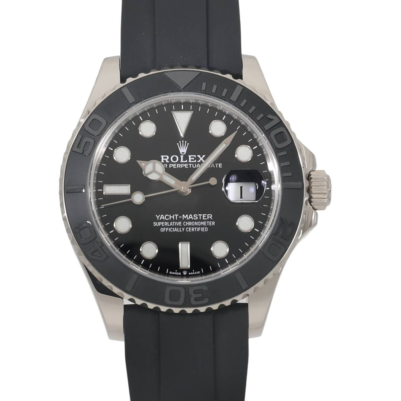 [中古]ロレックス ヨットマスター 42 226659 ランダム ブラック メンズ