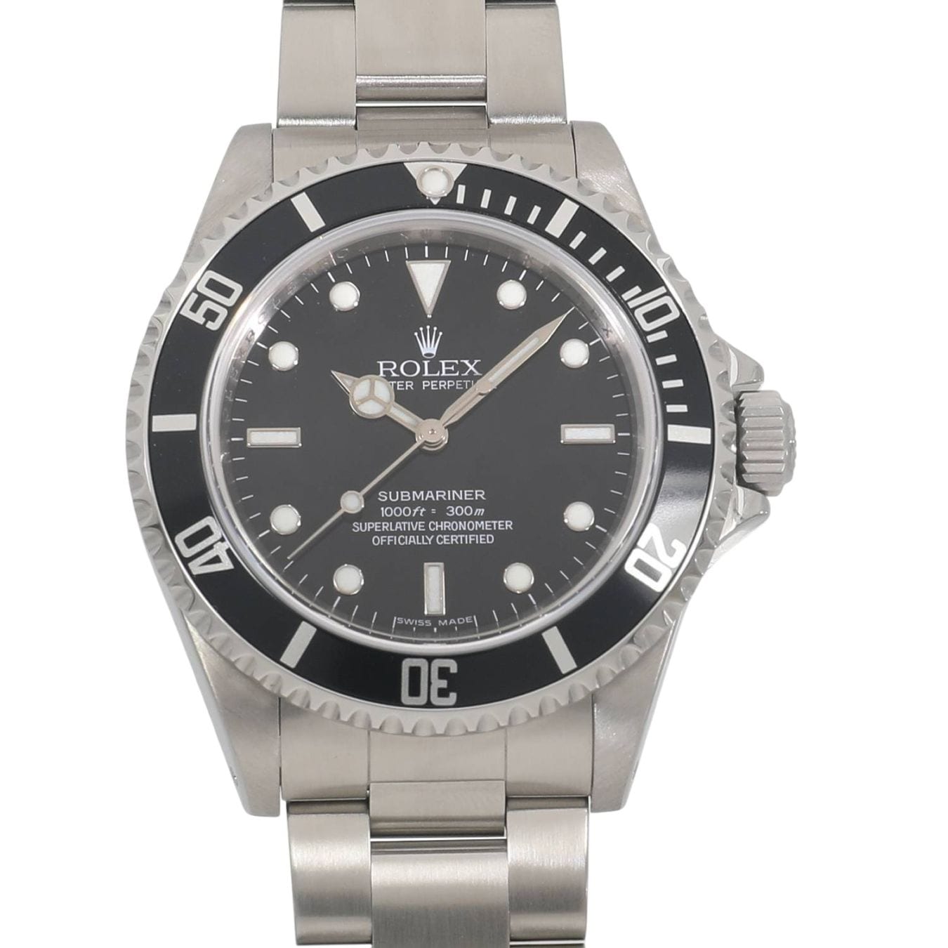 [中古]ロレックス サブマリーナー 14060M ランダム ブラック メンズ