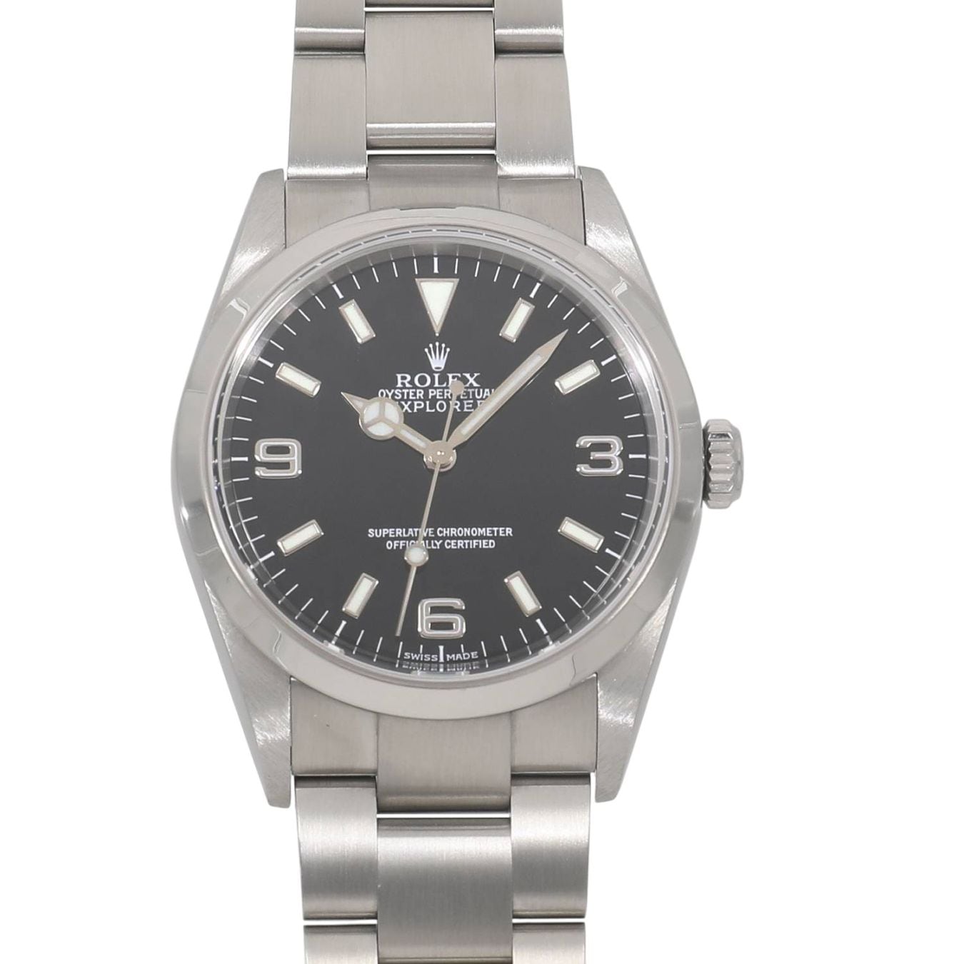 [中古]ロレックス エクスプローラー I 114270 Y番 ブラック メンズ