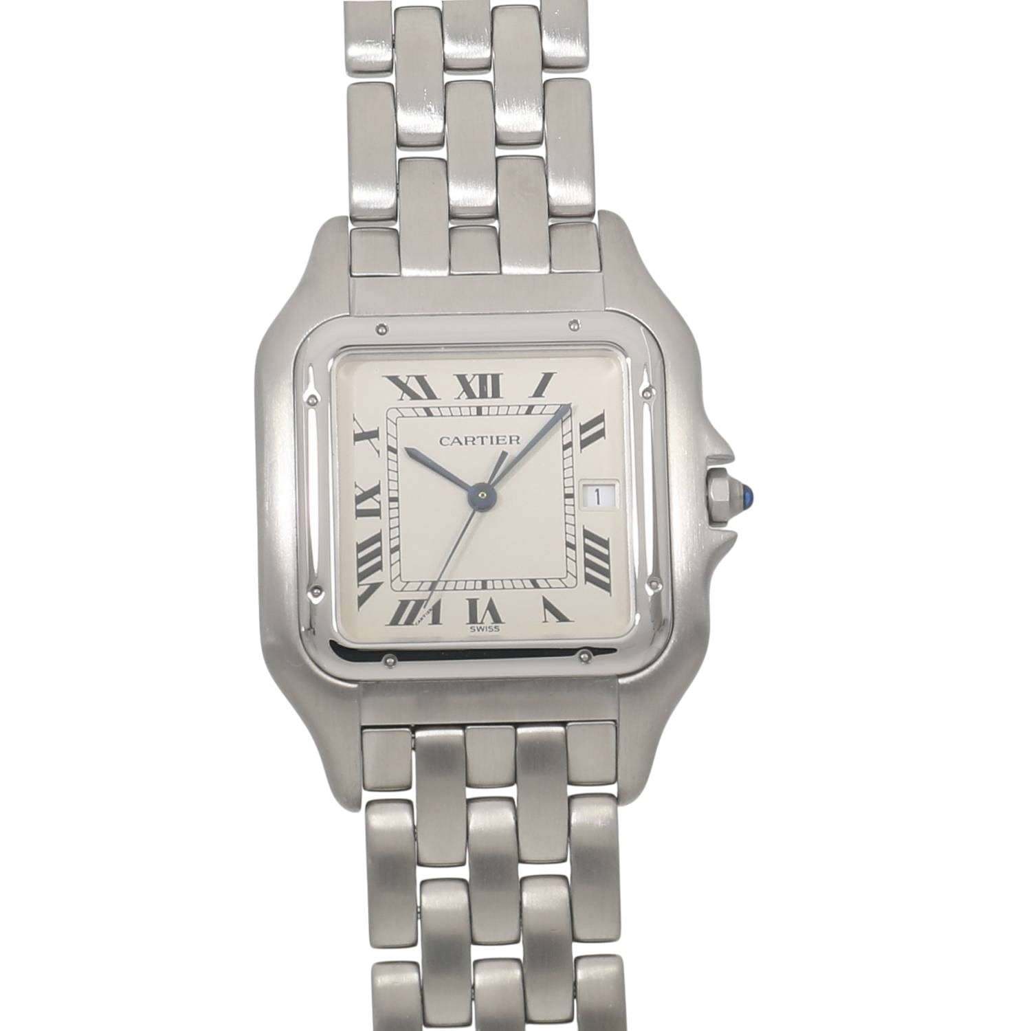 [中古]カルティエ パンテール クラシック フィガロ W25032F5 アイボリー ユニセックス