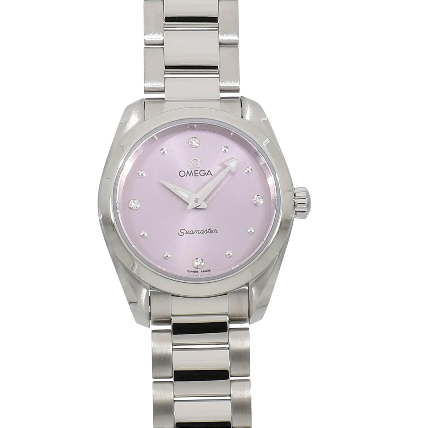 [新品]オメガ シーマスター アクアテラ 150M クォーツ 220.10.28.60.60.001 バイオレット レディース