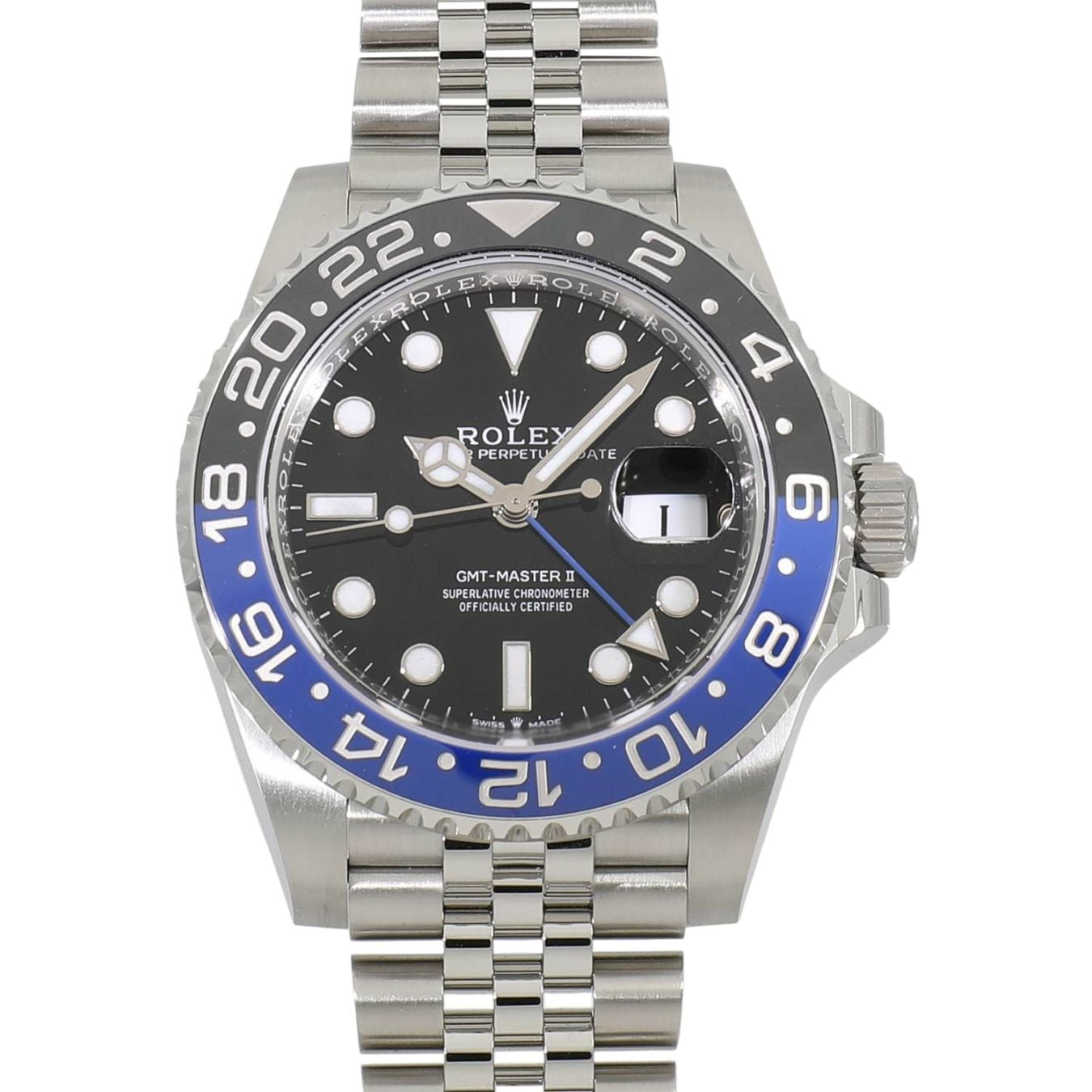 [未使用]ロレックス GMTマスター II 126710BLNR ランダム ブラック メンズ