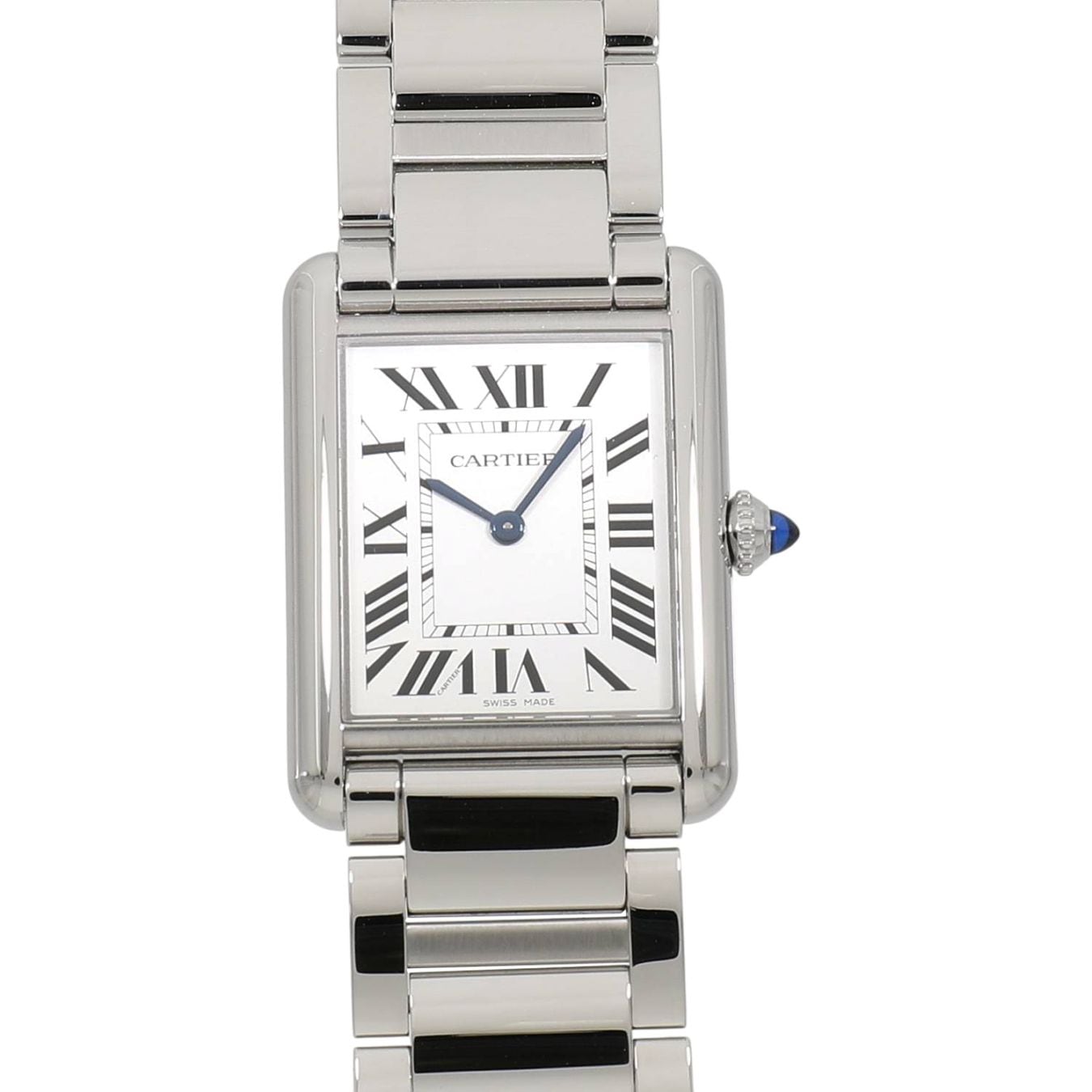 [中古]カルティエ タンク マスト ウォッチ LM WSTA0052 シルバー ユニセックス