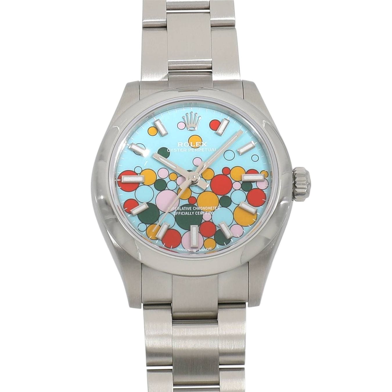 [未使用]ロレックス オイスター パーペチュアル 31 277200 ランダム セレブレーション モチーフ ボーイズ