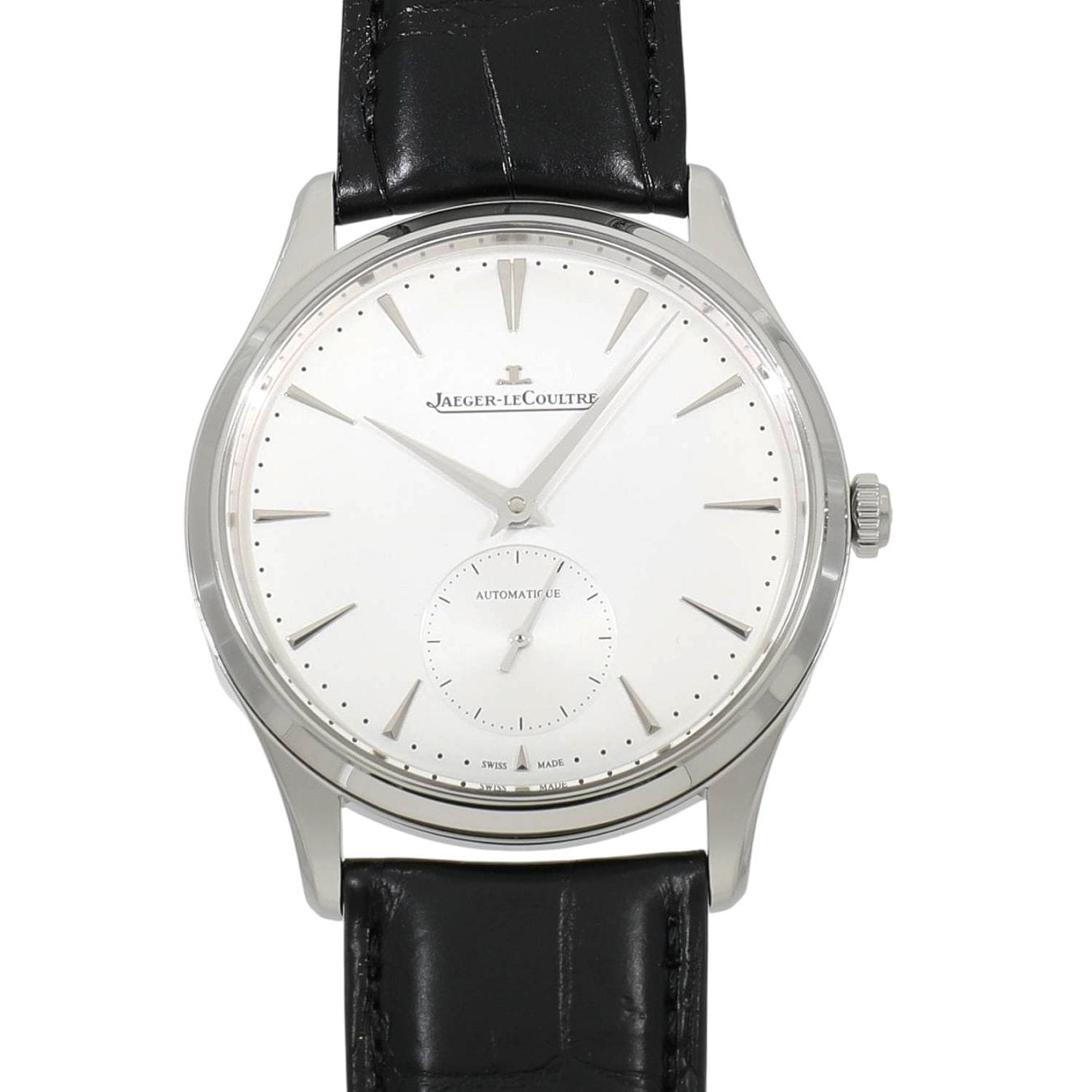 [中古]ジャガールクルト マスター ウルトラスリム スモールセコンド Q1218420 / 109.8.90.S シルバー メンズ