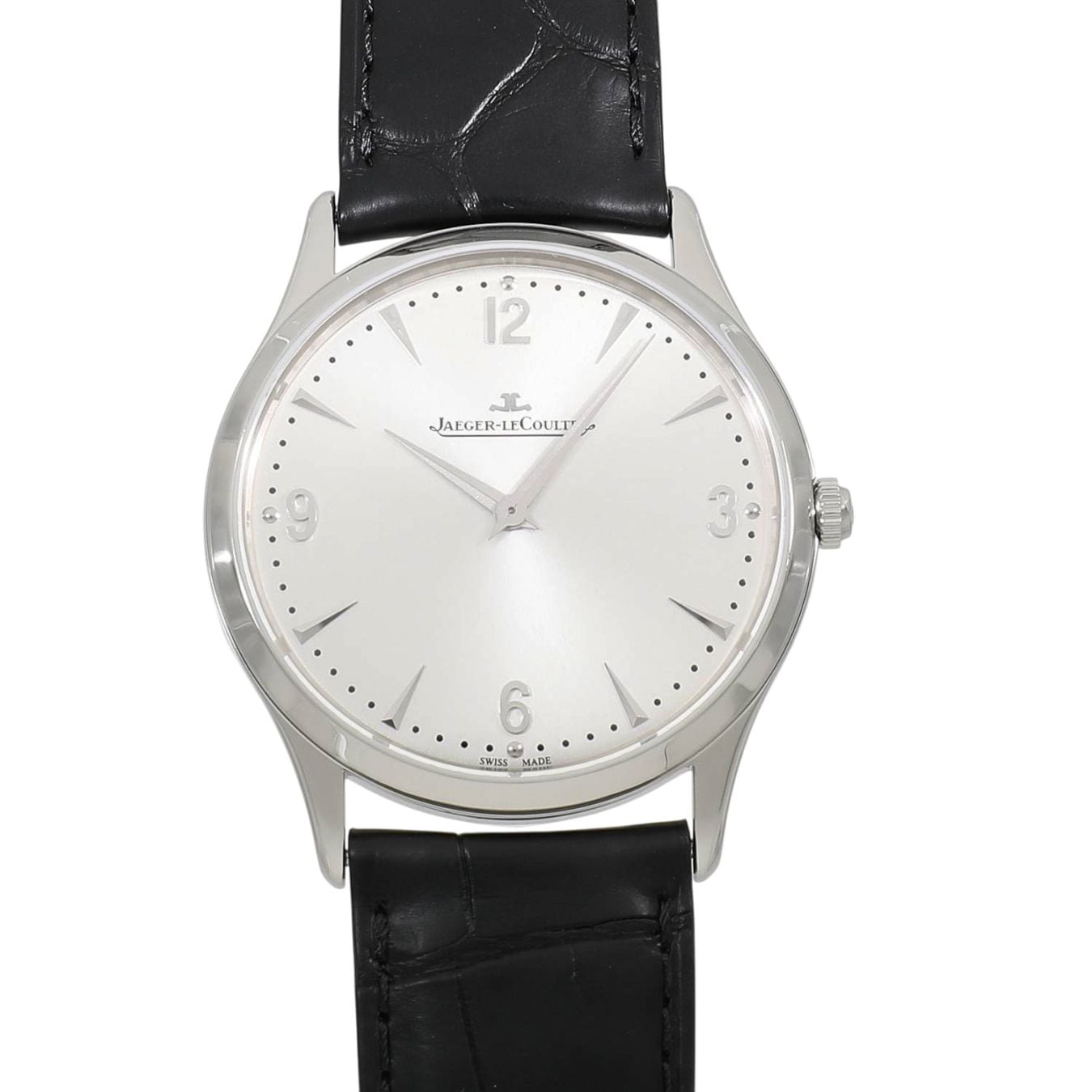 [中古]ジャガールクルト マスター ウルトラ スリム 38 Q1348420 / 172.8.79.S シルバー メンズ