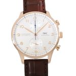 [中古]IWC ポルトギーゼ クロノグラフ IW371611 シルバー メンズ