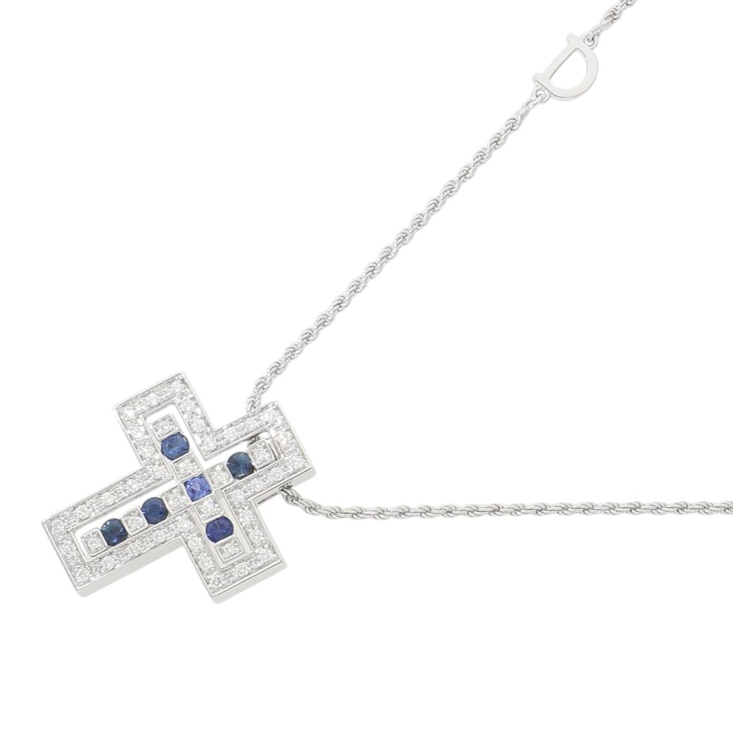 [新品]ダミアーニ ベル エポック ダイヤモンド ペンダント ネックレス S ホワイトゴールド 20073461