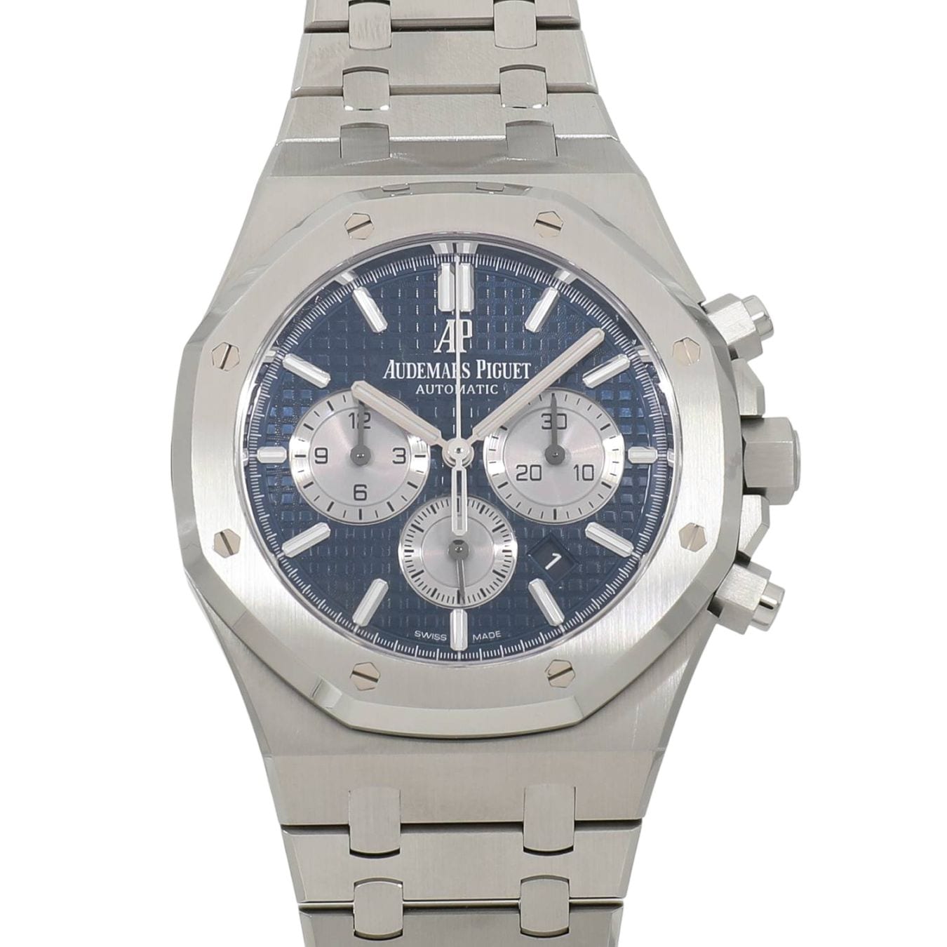 [中古]オーデマピゲ ロイヤルオーク クロノグラフ 26331ST.OO.1220ST.01 ブルー×シルバー メンズ