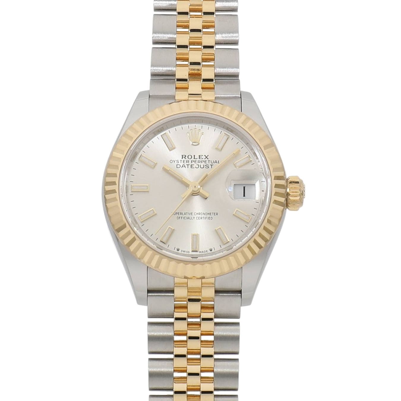 [新品]ロレックス レディ デイトジャスト 28 279173 シルバー レディース