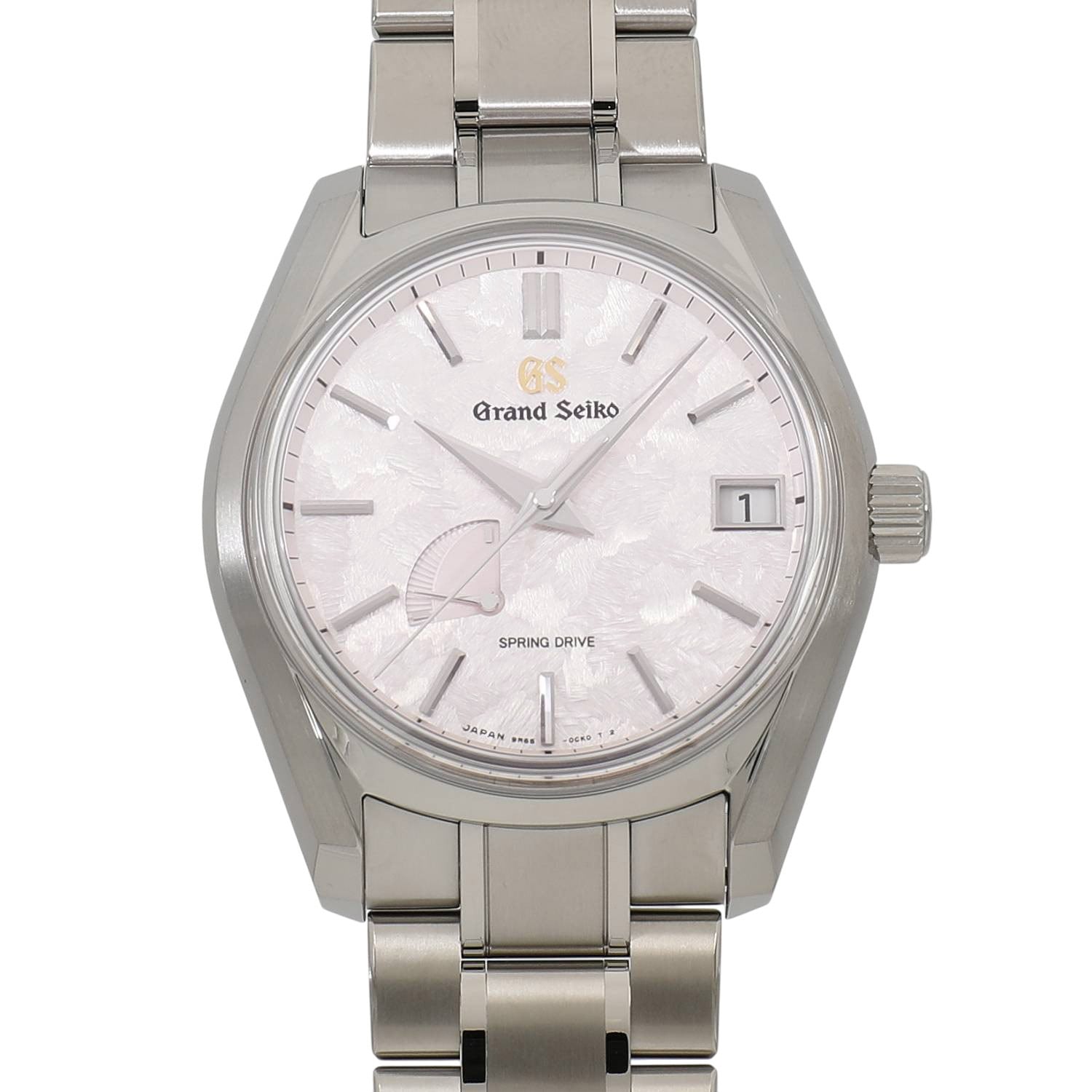 [未使用]セイコー グランドセイコー ヘリテージコレクション 二十四節気シリーズ 春分・花筏 SBGA443 / 9R65-0DG0 ピンク メンズ
