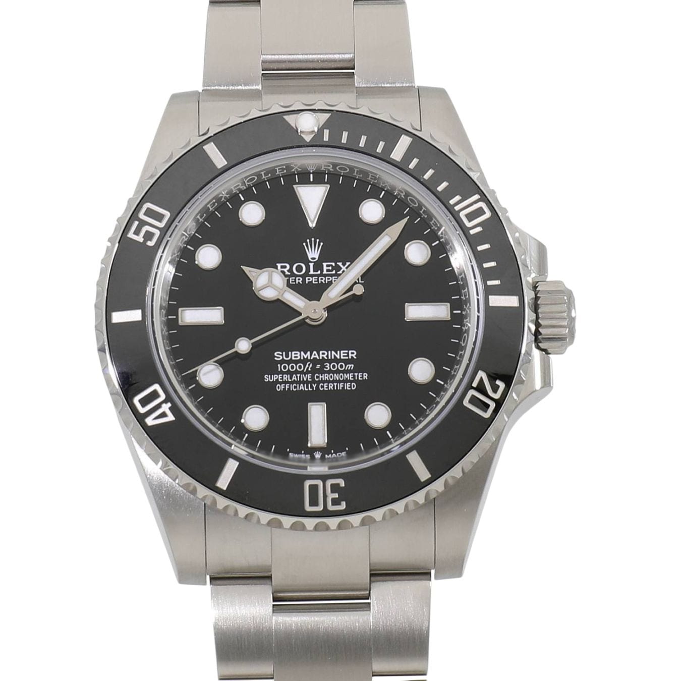 [中古]ロレックス サブマリーナー 124060 ランダム ブラック メンズ