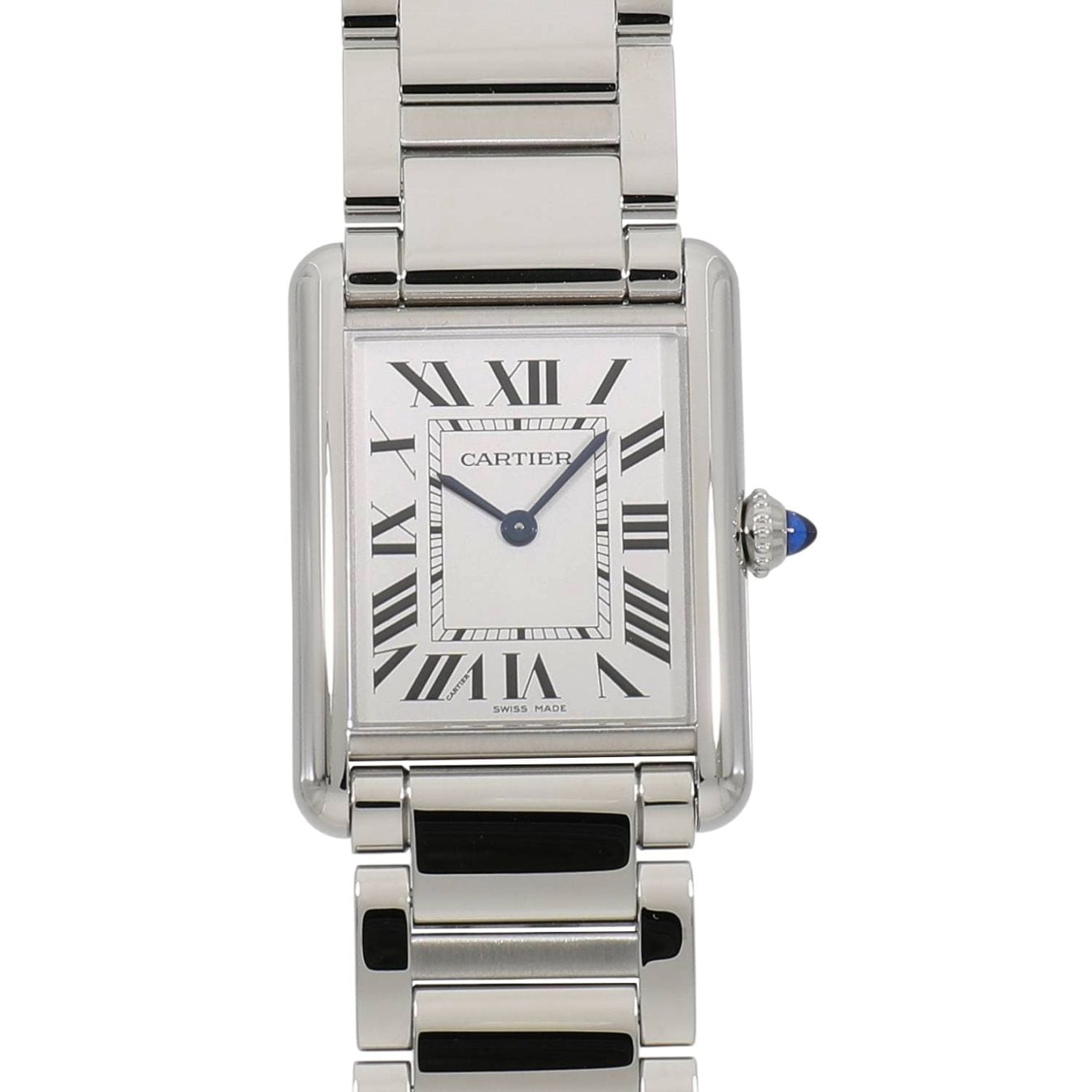 [新品]カルティエ タンク マスト ソーラービート ウォッチ ラージ WSTA0122 シルバー ユニセックス