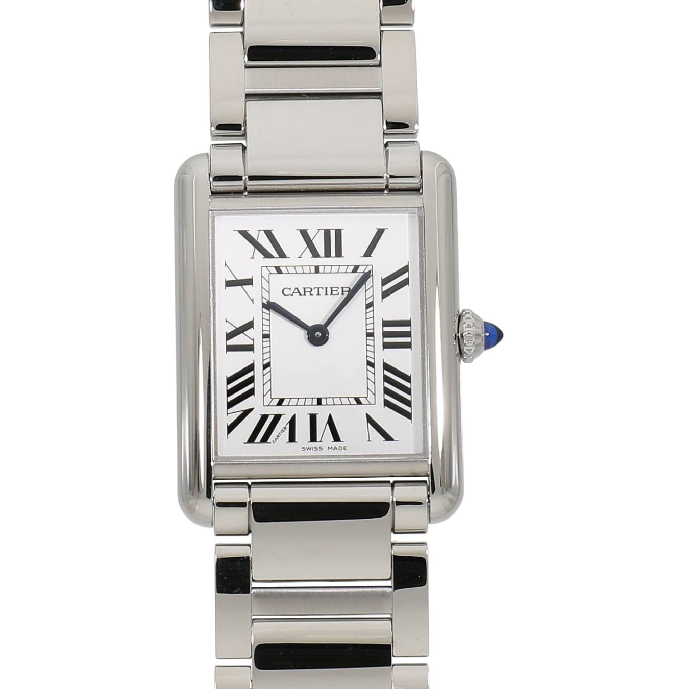 [新品]カルティエ タンク マスト ドゥ カルティエ ウォッチ ラージ WSTA0106 シルバー ユニセックス