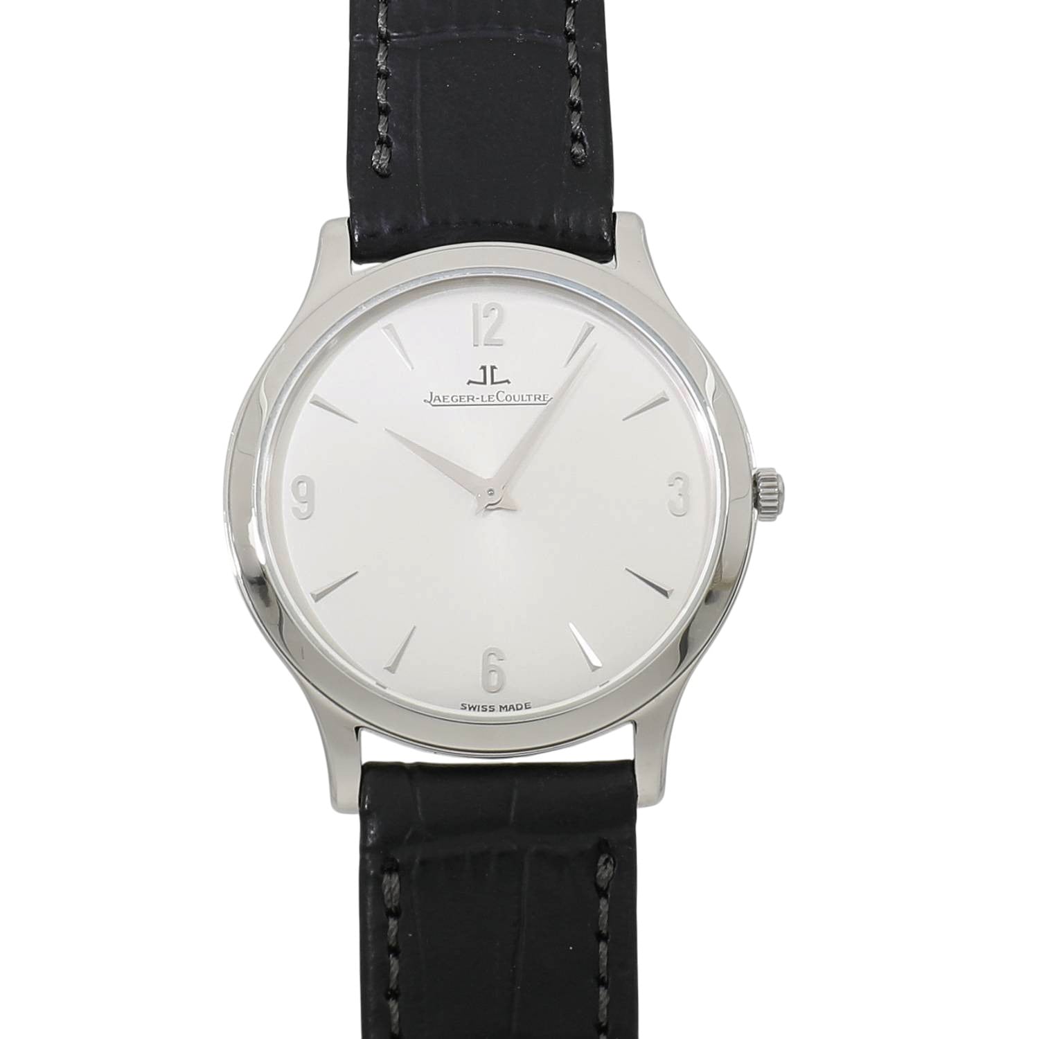 [中古]ジャガールクルト マスター ウルトラ スリム Q1458520 / 145.8.29 シルバー メンズ