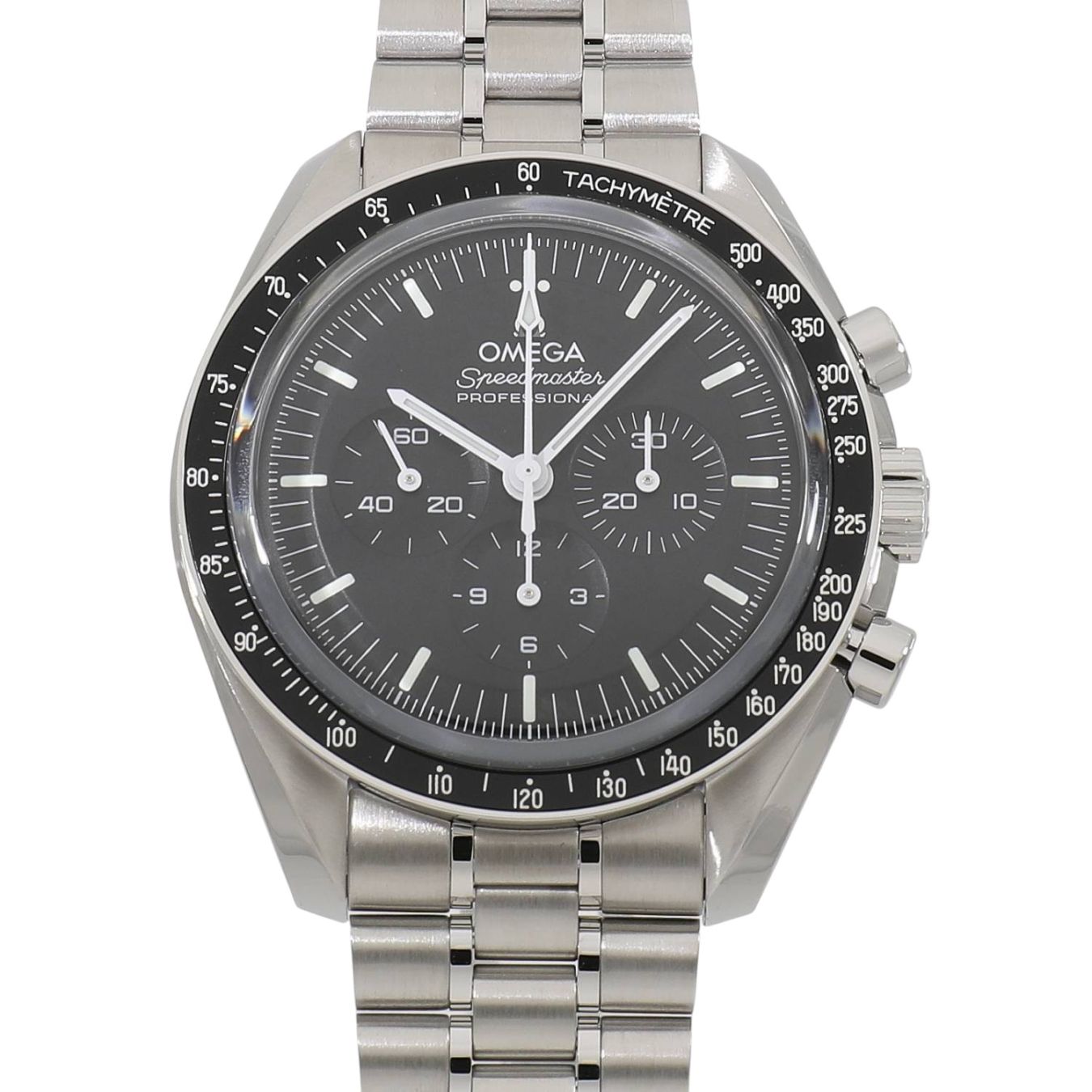 [未使用]オメガ スピードマスター ムーンウォッチ プロフェッショナル コーアクシャル マスター クロノメーター クロノグラフ 310.30.42.50.01.002 ブラック メンズ
