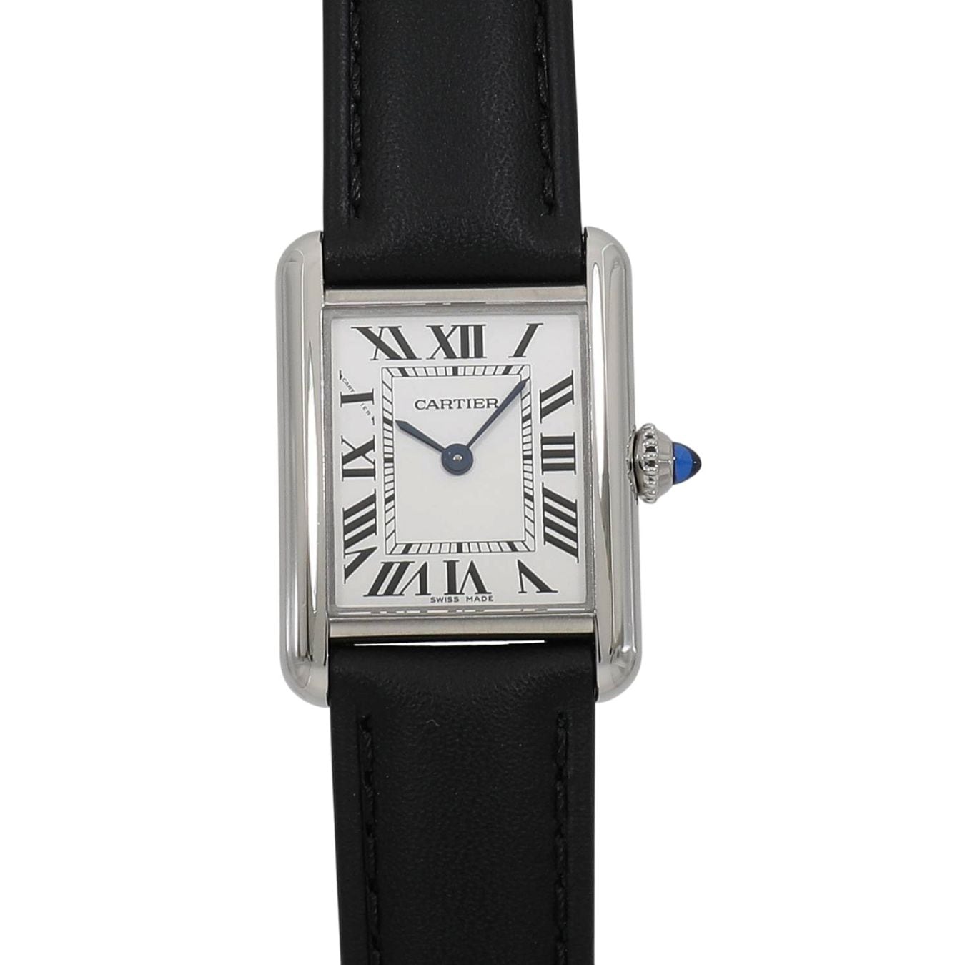 [中古]カルティエ タンク マスト ドゥ カルティエ ウォッチ スモール WSTA0042 シルバー レディース