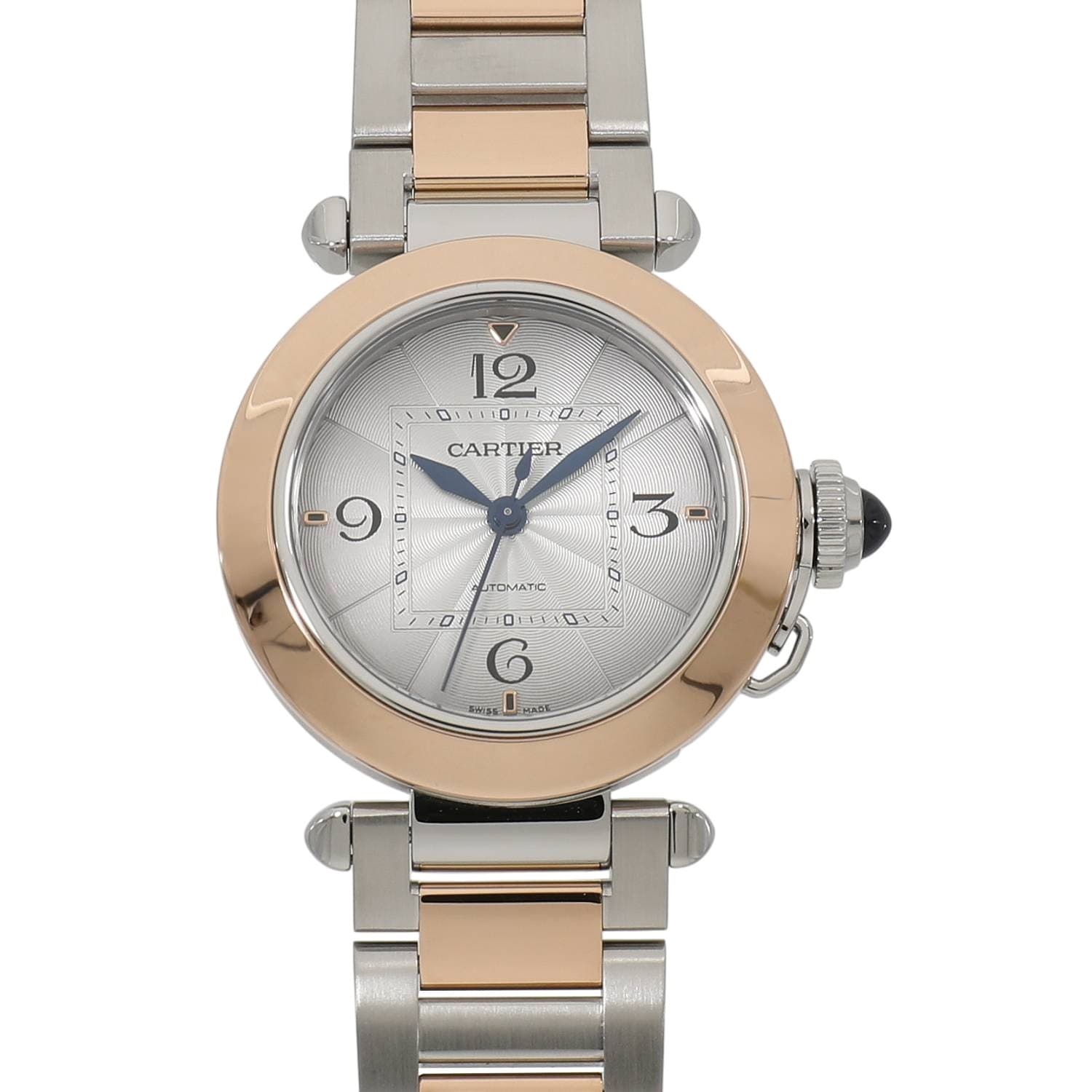 [中古]カルティエ パシャ ドゥ カルティエ W2PA0008 シルバー メンズ