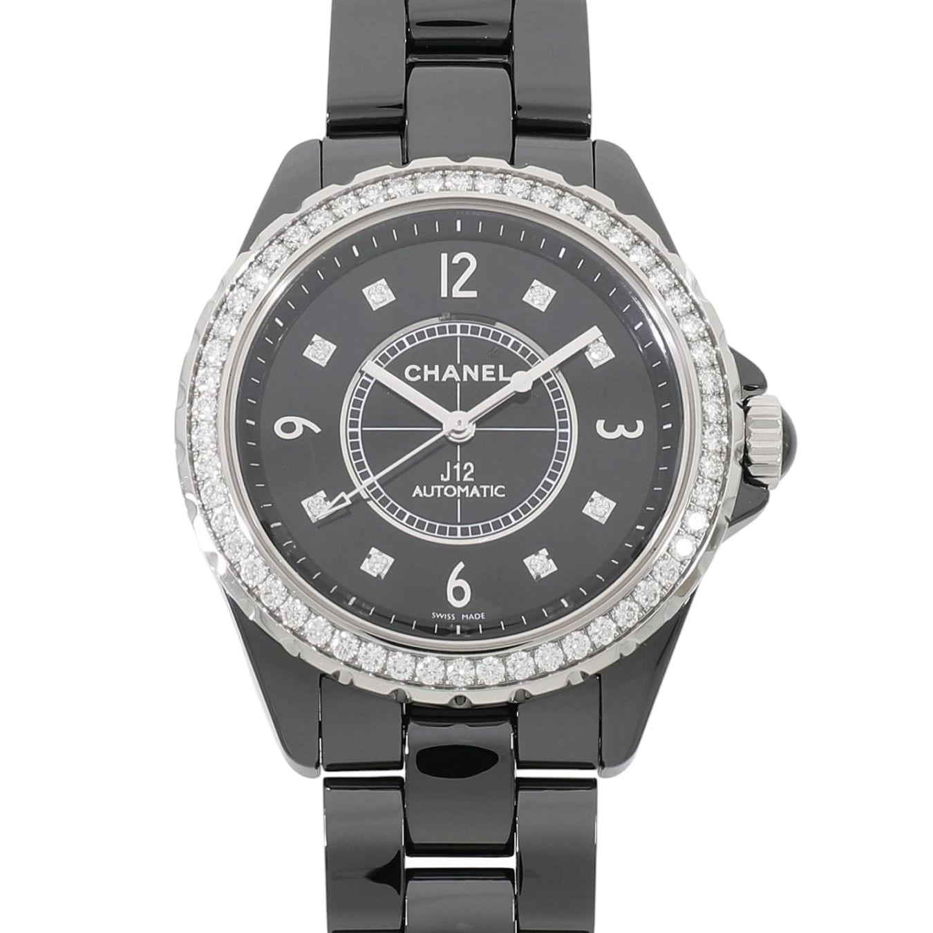 C4033 | [新品]シャネル J12 GMT マットブラックセラミック H3101