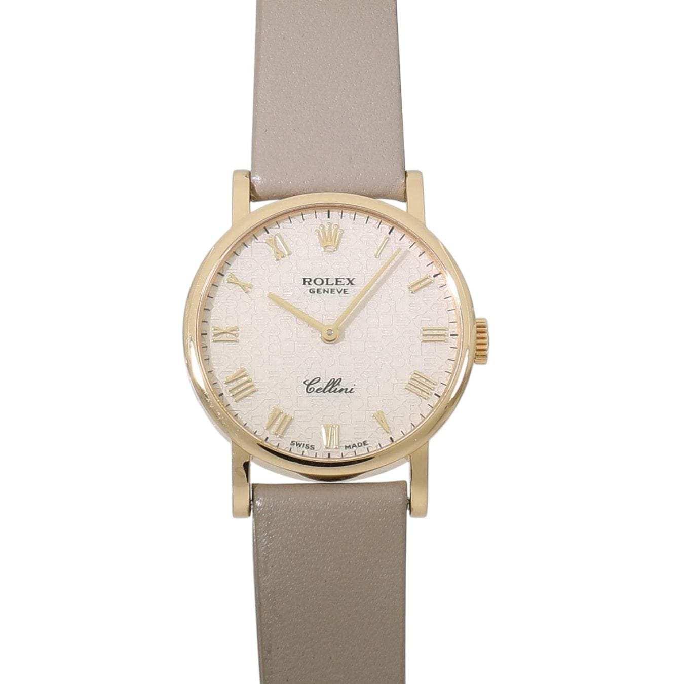 [中古]ロレックス チェリーニ 5109/8 W番 アイボリー コンピュータ レディース