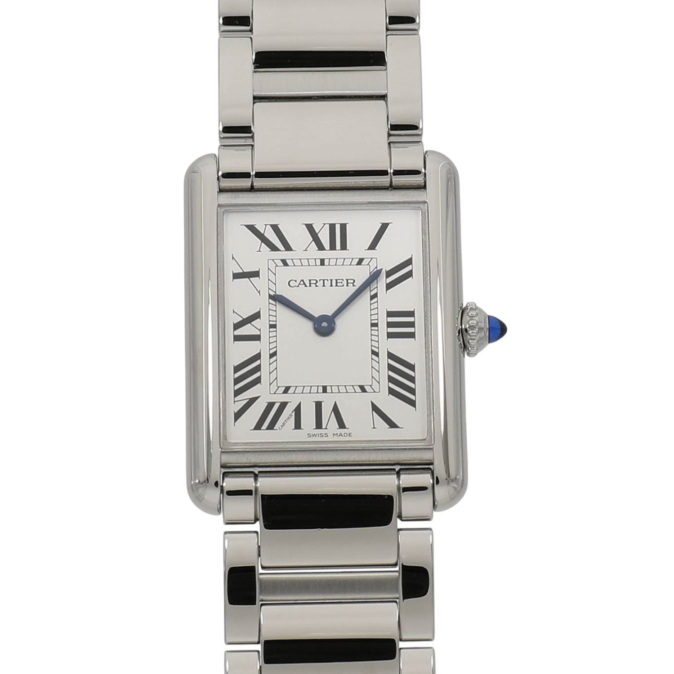 [中古]カルティエ タンク マスト ウォッチ LM WSTA0052 シルバー ユニセックス
