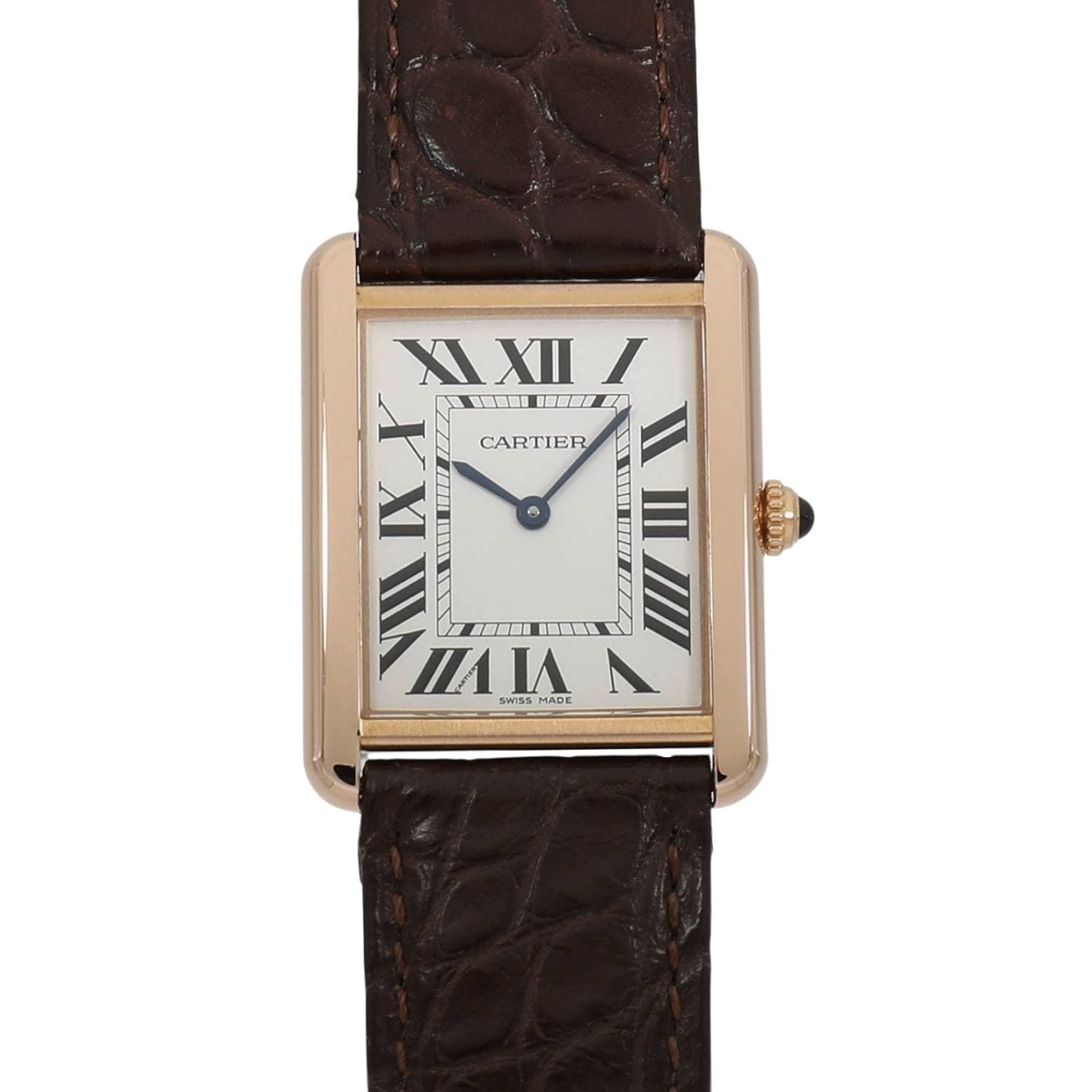 [中古]カルティエ タンク ソロ LM W5200025 シルバー ユニセックス
