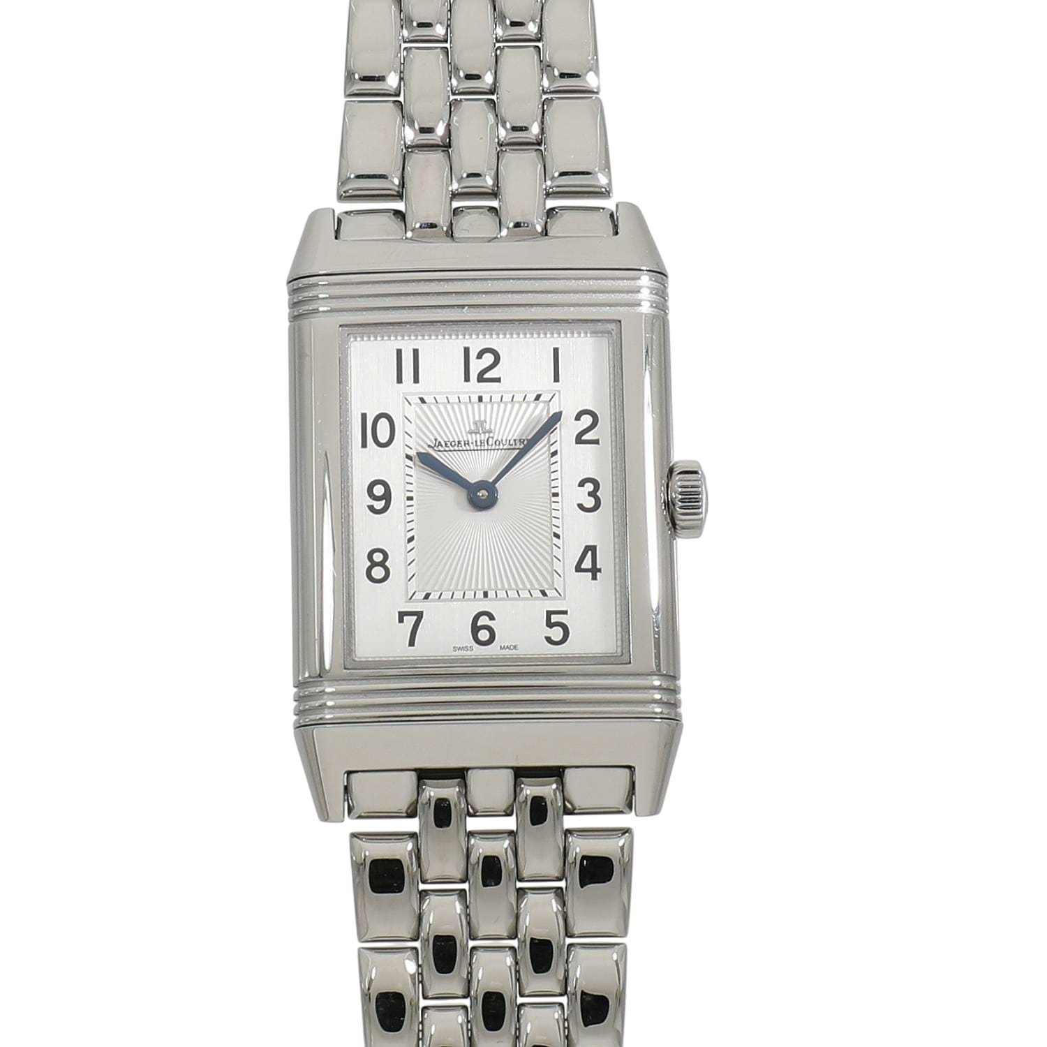 [中古]ジャガールクルト レベルソ クラシック ミディアム スリム モノフェイス Q2548140 / 222.8.62 シルバー ユニセックス