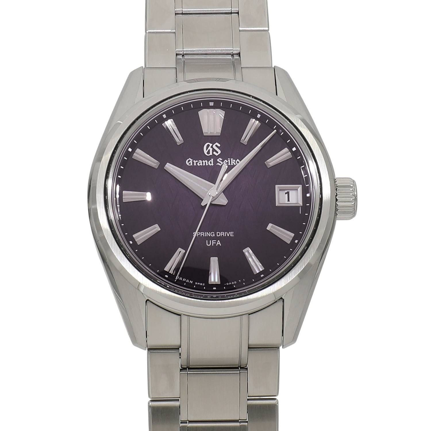 [未使用]セイコー グランドセイコー エボリューション9 コレクション スプリングドライブ U.F.A. 樹氷 世界限定1300本 SLGB005 / 9RB2-0AC0 バイオレット メンズ