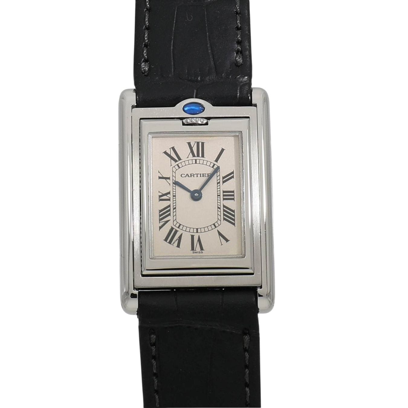 [中古]カルティエ タンク バスキュラント ウォッチ MM W1011258 シルバー レディース