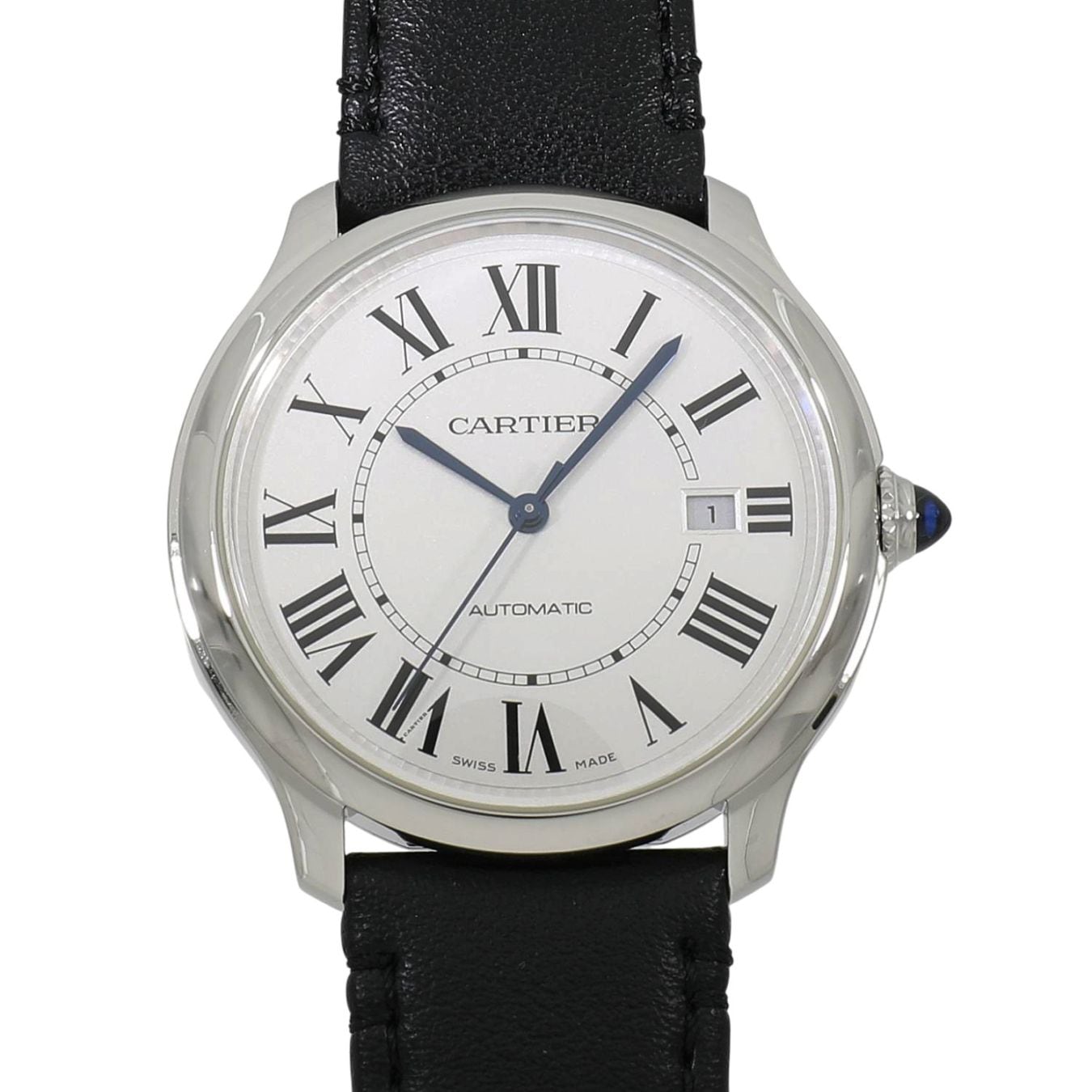 [中古]カルティエ ロンド マスト ドゥ カルティエ WSRN0032 シルバー メンズ