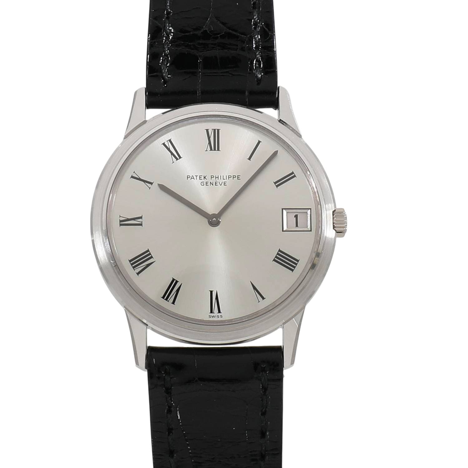 [アンティーク]パテックフィリップ カラトラバ 3593G-050 シルバー メンズ