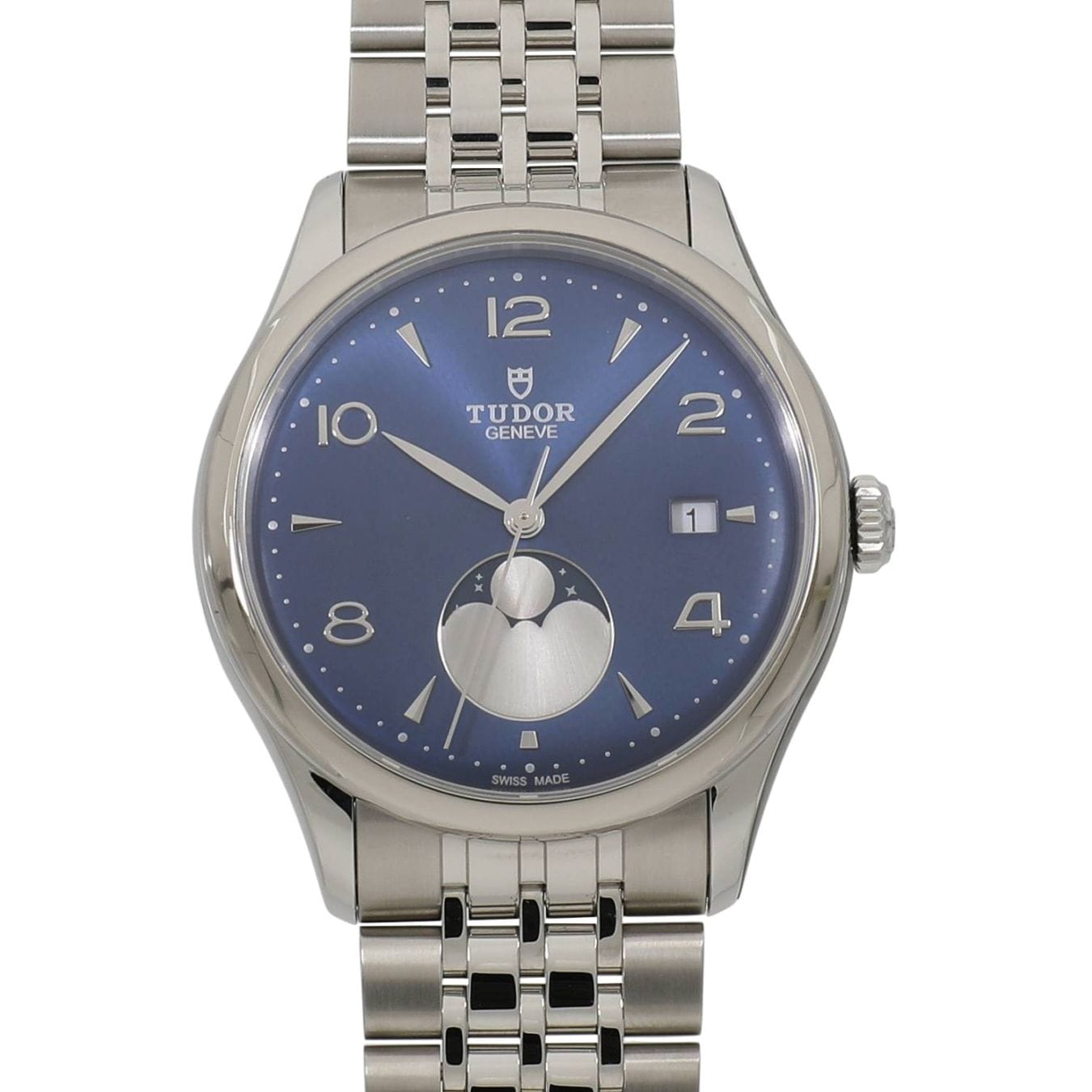 [中古]チューダー 1926 ルナ M91560-0002 ブルー メンズ