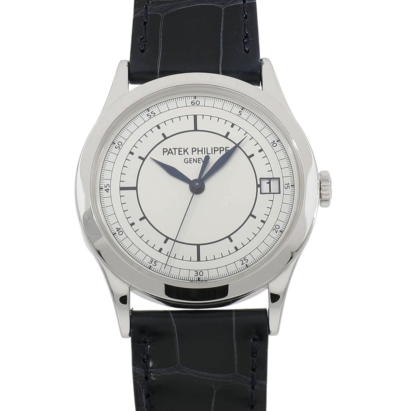 [中古]パテックフィリップ カラトラバ 5296G-001 シルバー メンズ