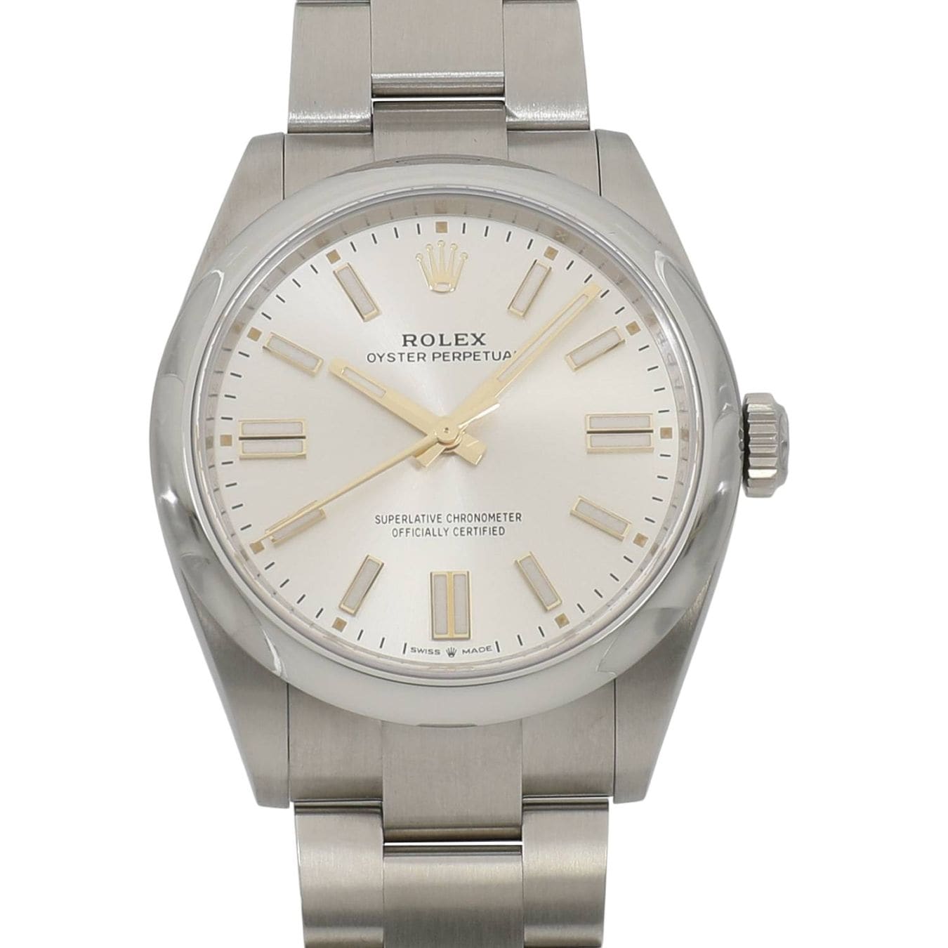 [新品]ロレックス オイスター パーペチュアル 41 134300 シルバー メンズ