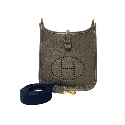 [未使用]エルメス エヴリン アマゾーヌ 16 TPM トリヨンクレマンス エトゥープ（グレー） ゴールド金具 