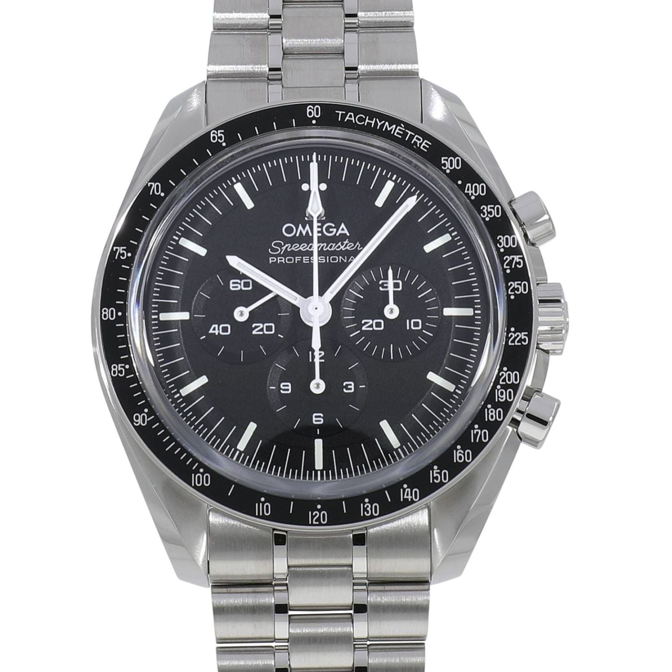 [未使用]オメガ スピードマスター ムーンウォッチ プロフェッショナル コーアクシャル マスター クロノメーター クロノグラフ 310.30.42.50.01.002 ブラック メンズ