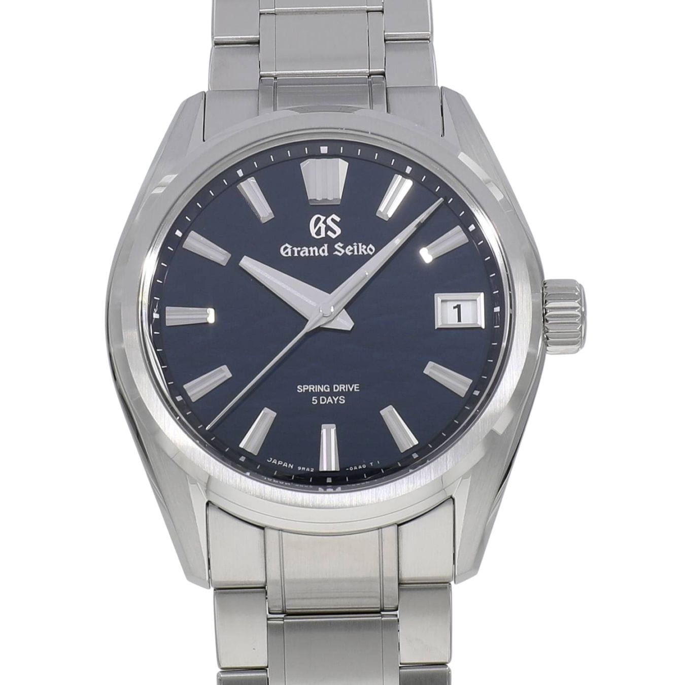 [未使用]セイコー グランドセイコー エボリューション9 コレクション スプリングドライブ 5デイズ 諏訪湖 SLGA021 / 9RA2-0AB0 ブルー メンズ