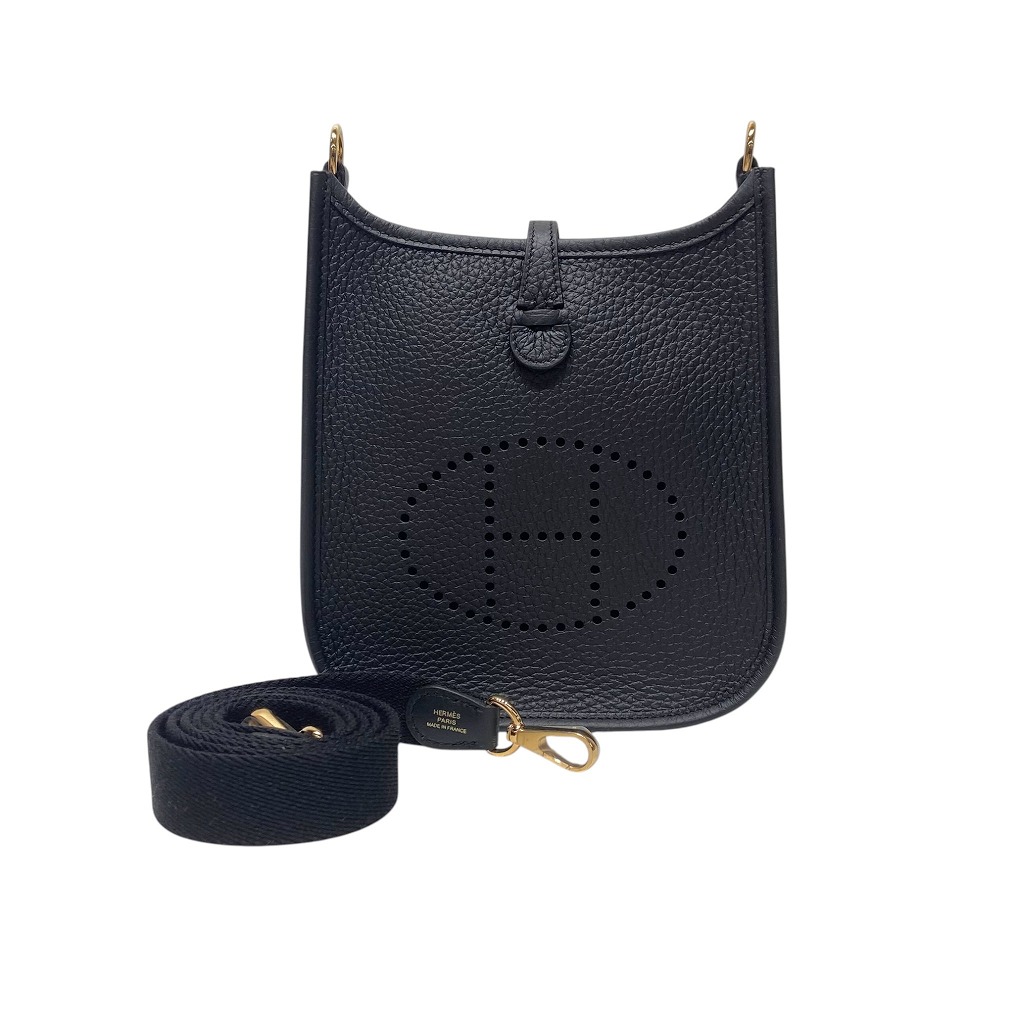 [新品]エルメス エヴリン アマゾーヌ16 TPM トリヨンクレマンス ノワール（ブラック） ゴールド金具
