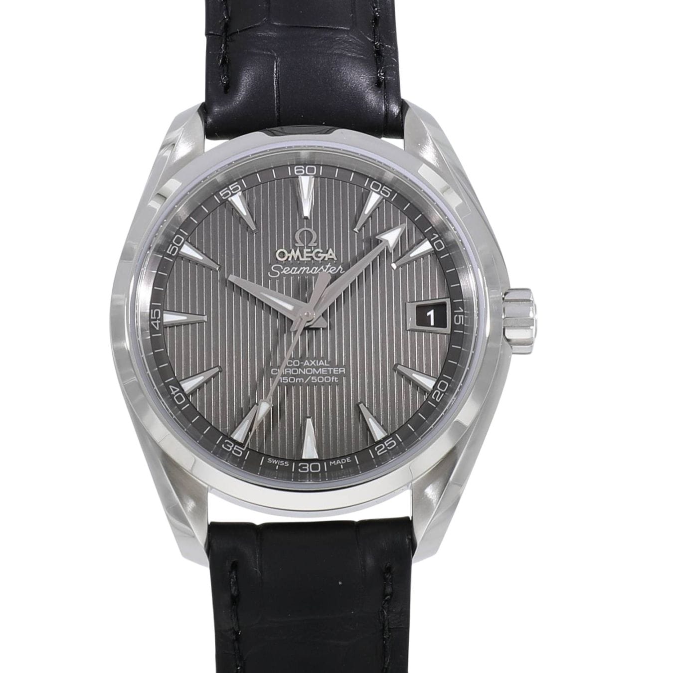 [新品]オメガ シーマスター アクアテラ 150M コーアクシャル クロノメーター 231.13.39.21.06.001 グレー メンズ