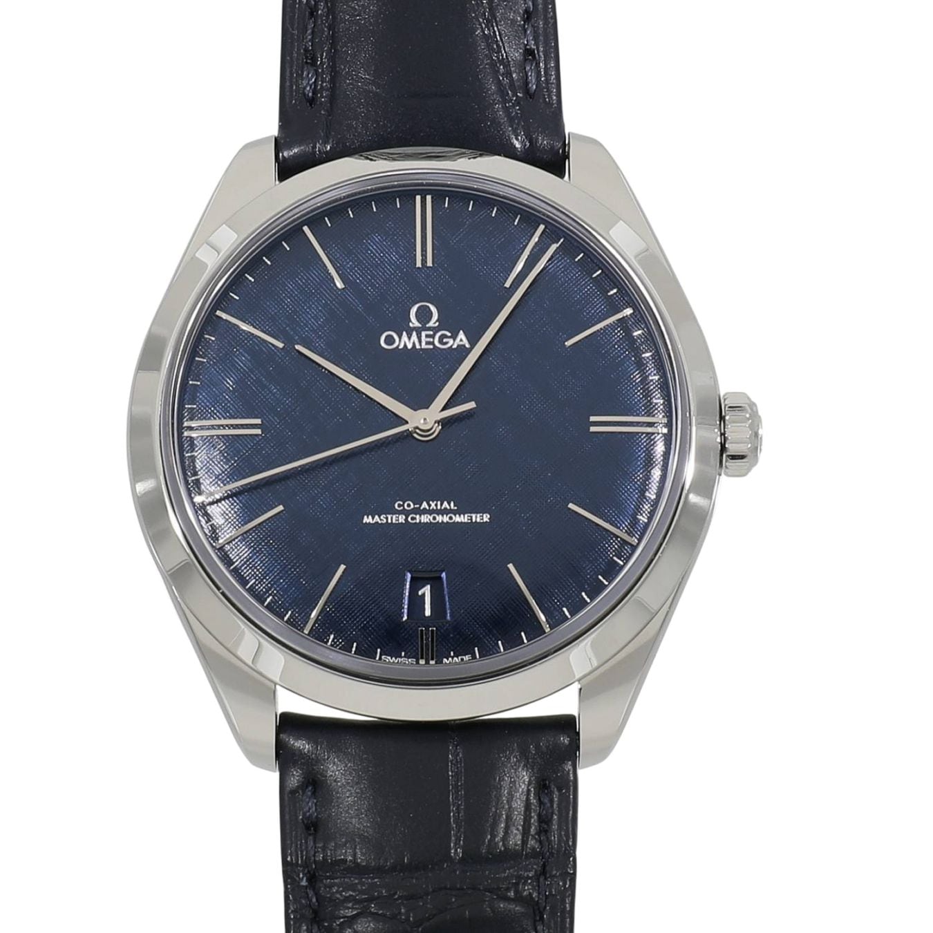[未使用]オメガ デ・ヴィル トレゾア コーアクシャル マスタークロノメーター 40mm 435.13.40.21.03.001 ブルー メンズ