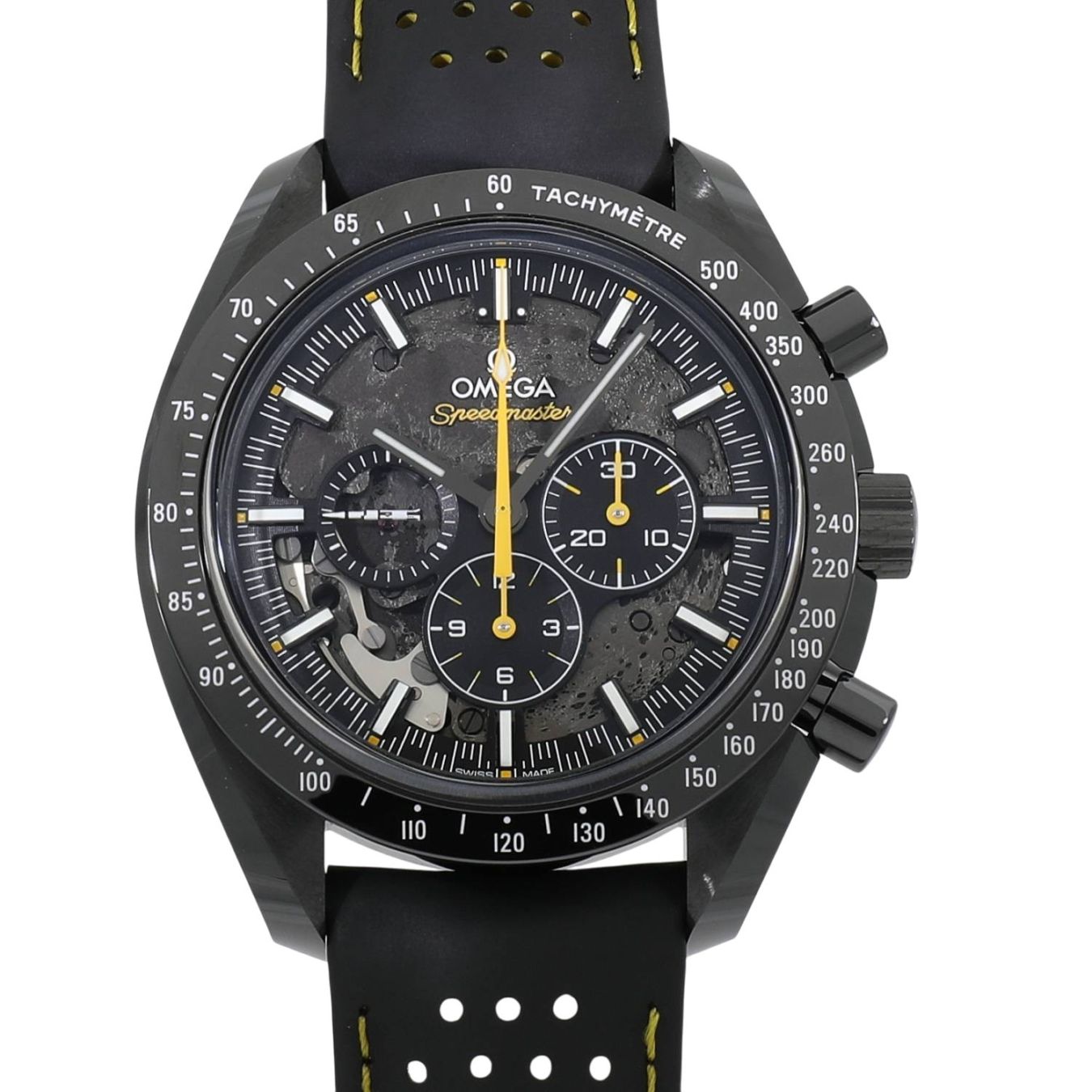 [新品]オメガ スピードマスター ダークサイドオブザムーン アポロ8号 310.92.44.50.01.001 ブラック メンズ