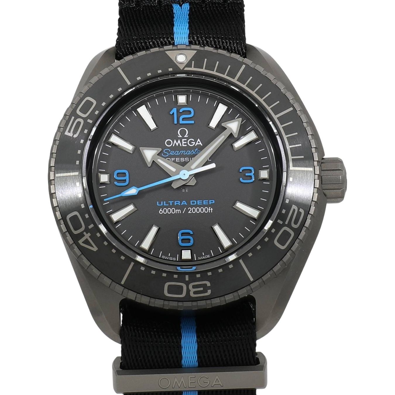 [新品]オメガ シーマスター プラネットオーシャン ウルトラディープ 6000M コーアクシャル マスタークロノメーター 215.92.46.21.01.001 ブラック メンズ