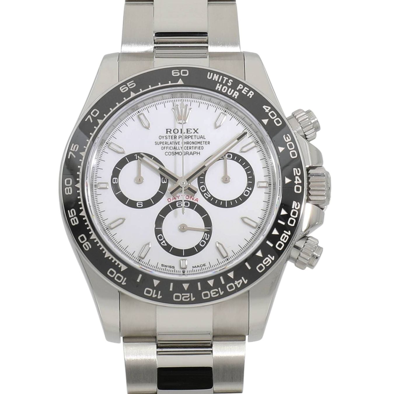[未使用]ロレックス コスモグラフ デイトナ 126500LN ランダム ホワイト メンズ