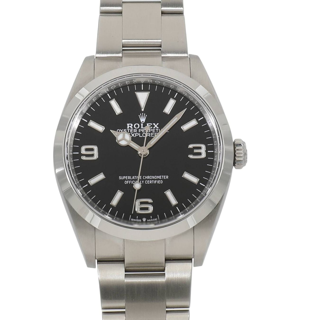 [中古]ロレックス エクスプローラー 36 124270 ランダム ブラック メンズ