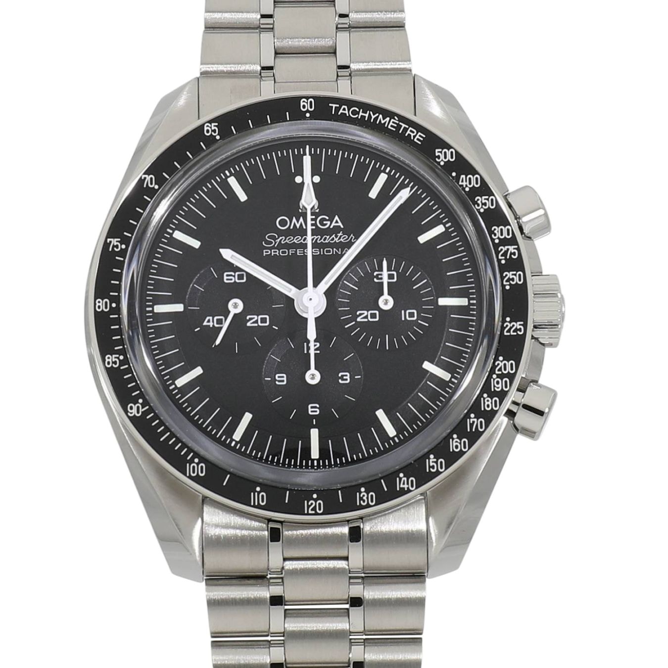 [未使用]オメガ スピードマスター ムーンウォッチ プロフェッショナル コーアクシャル マスター クロノメーター クロノグラフ 310.30.42.50.01.002 ブラック メンズ