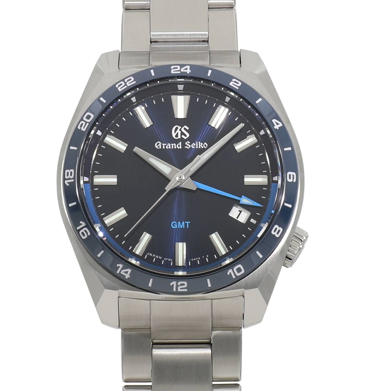 [中古]セイコー グランドセイコー スポーツコレクション 9Fクオーツ GMT SBGN021 / 9F86-0AJ0 ブルー メンズ