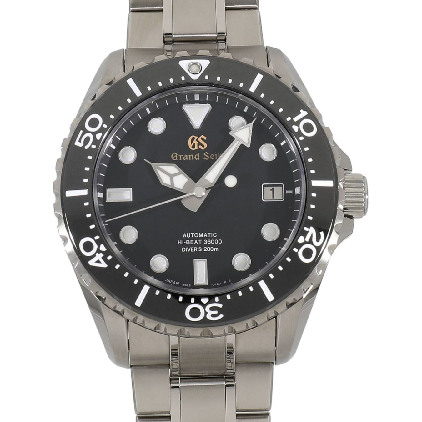 [中古]セイコー グランドセイコー スポーツコレクション メカニカル ハイビート 36000 200メートル ダイバーズ SBGH291 / 9S85-01R0 ブラック メンズ