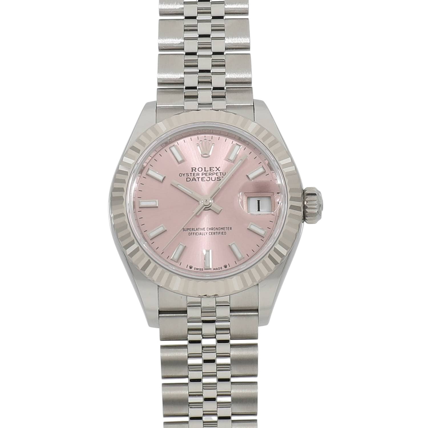 [未使用]ロレックス レディ デイトジャスト 279174 ランダム ピンク レディース