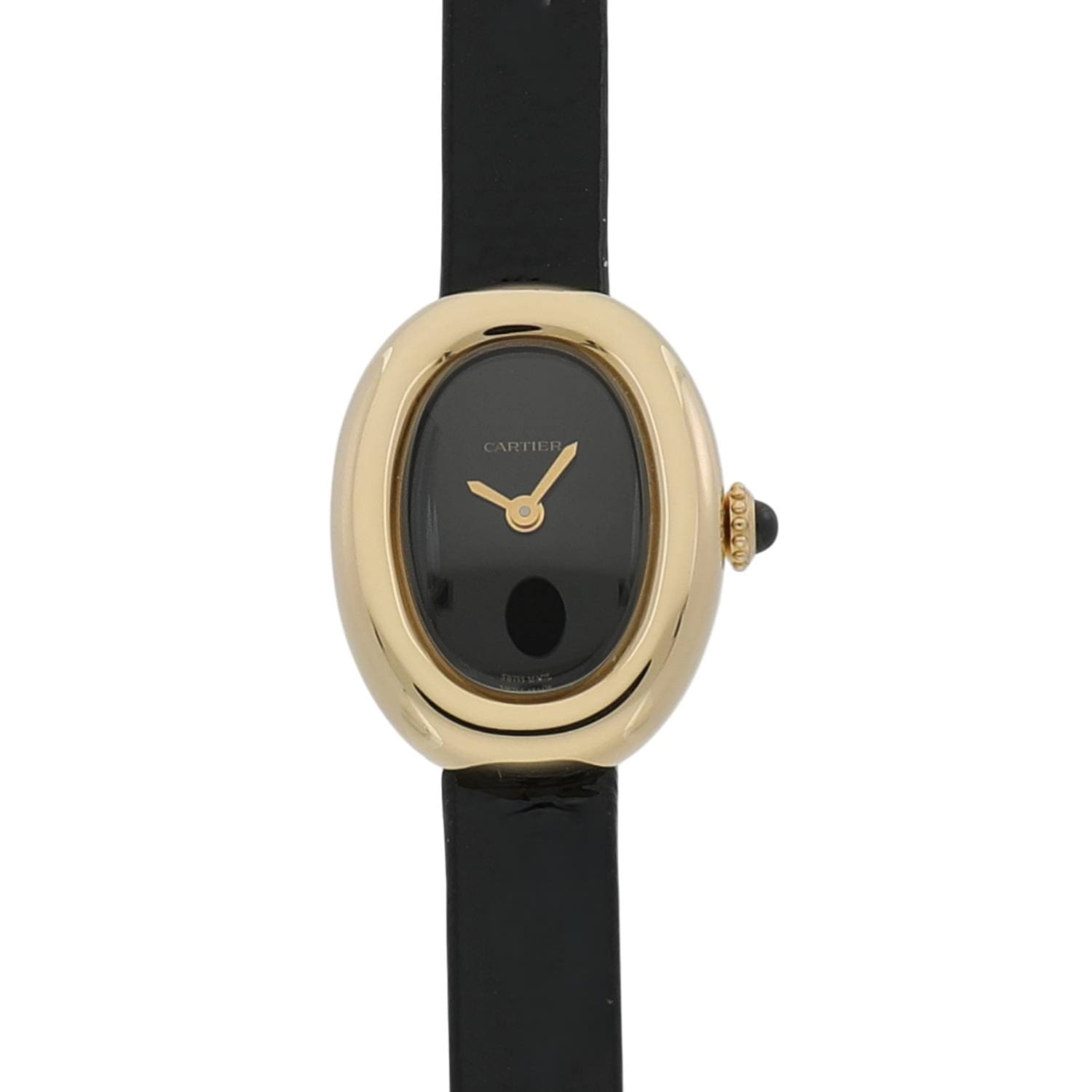 [新品]カルティエ ベニュワール ウォッチ ミニ WGBA0040 ブラック レディース